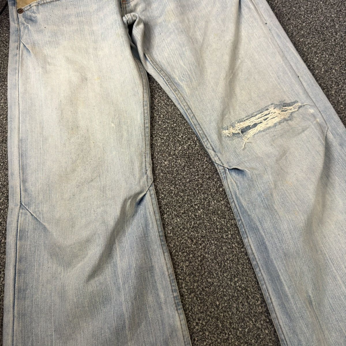 Hysteric Glamour 🔥🇯🇵 Japanese Flared Sick Root Distressed Denim Size US 32 / EU 48 - 6 Thumbnail