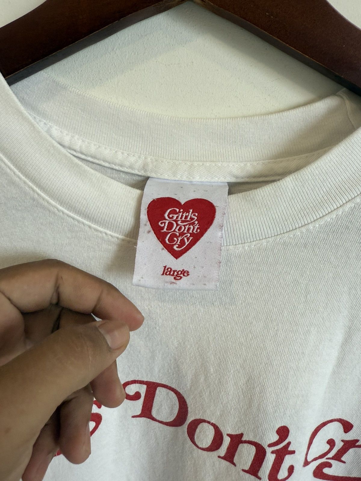 Girls Don't Cry × Human Made Girls Dont Cry L/S Tee Size US XL / EU 56 / 4 - 2 Thumbnail