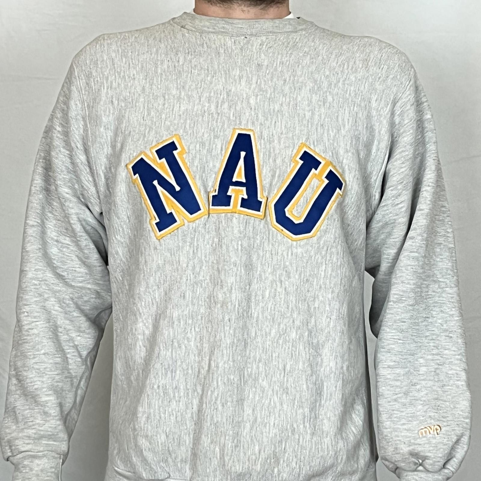 Designer VTG 80S PRO WEAVE NAU UNIVERSITY COLLEGE SWEATSHIRT GRAY M Size US M / EU 48-50 / 2 - 1 Thumbnail