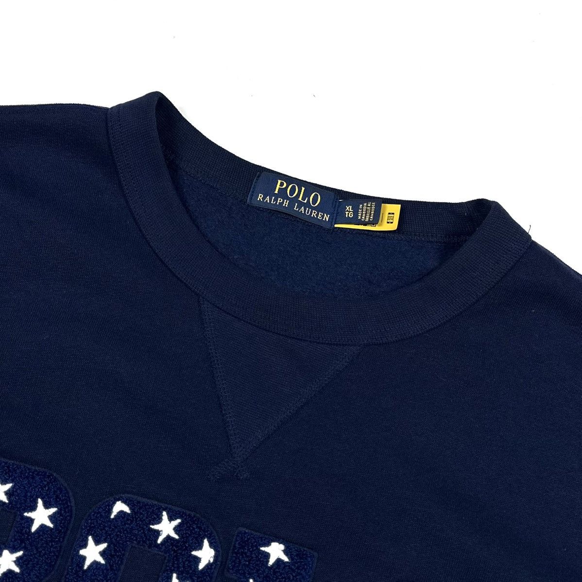 Polo Ralph Lauren Men’s Polo Ralph Lauren USA Flag Blue Cotton Sweatshirt - XL Size US XL / EU 56 / 4 - 5 Thumbnail