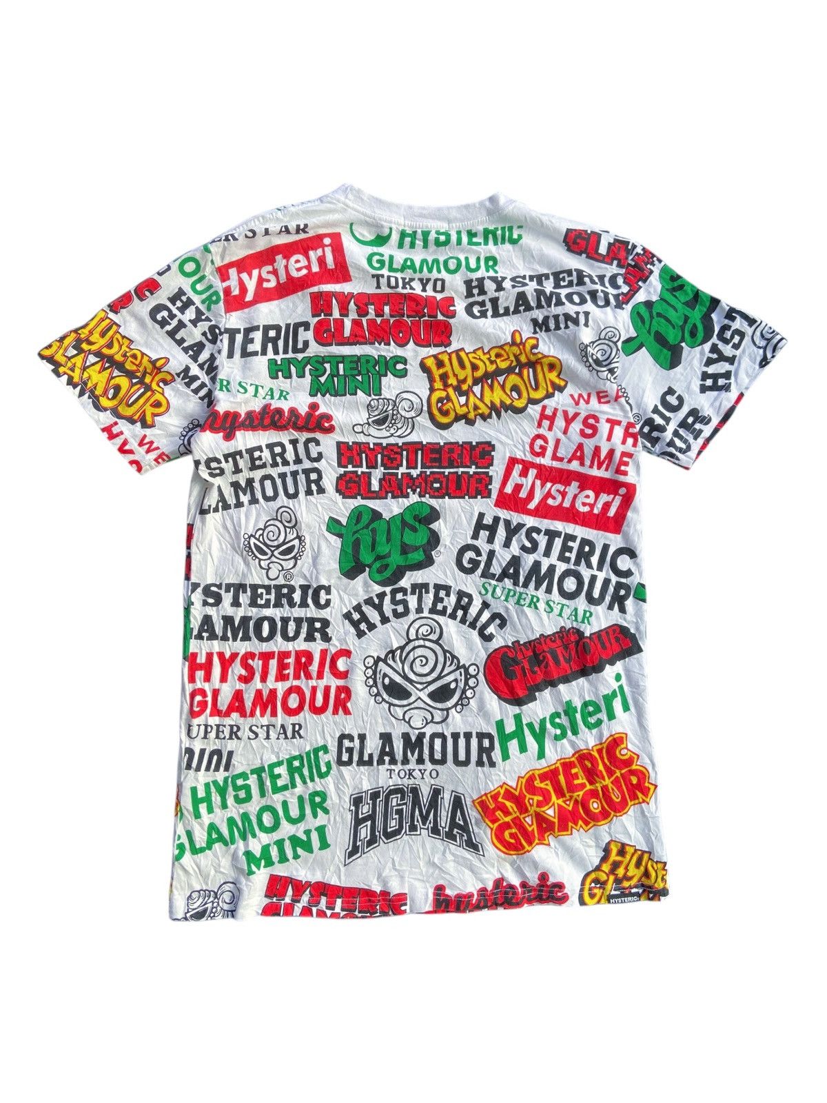 Hysteric Glamour HYSTERIC GLAMOUR BABY ALL OVER PRINT TEE Size US XL / EU 56 / 4 - 2 Thumbnail