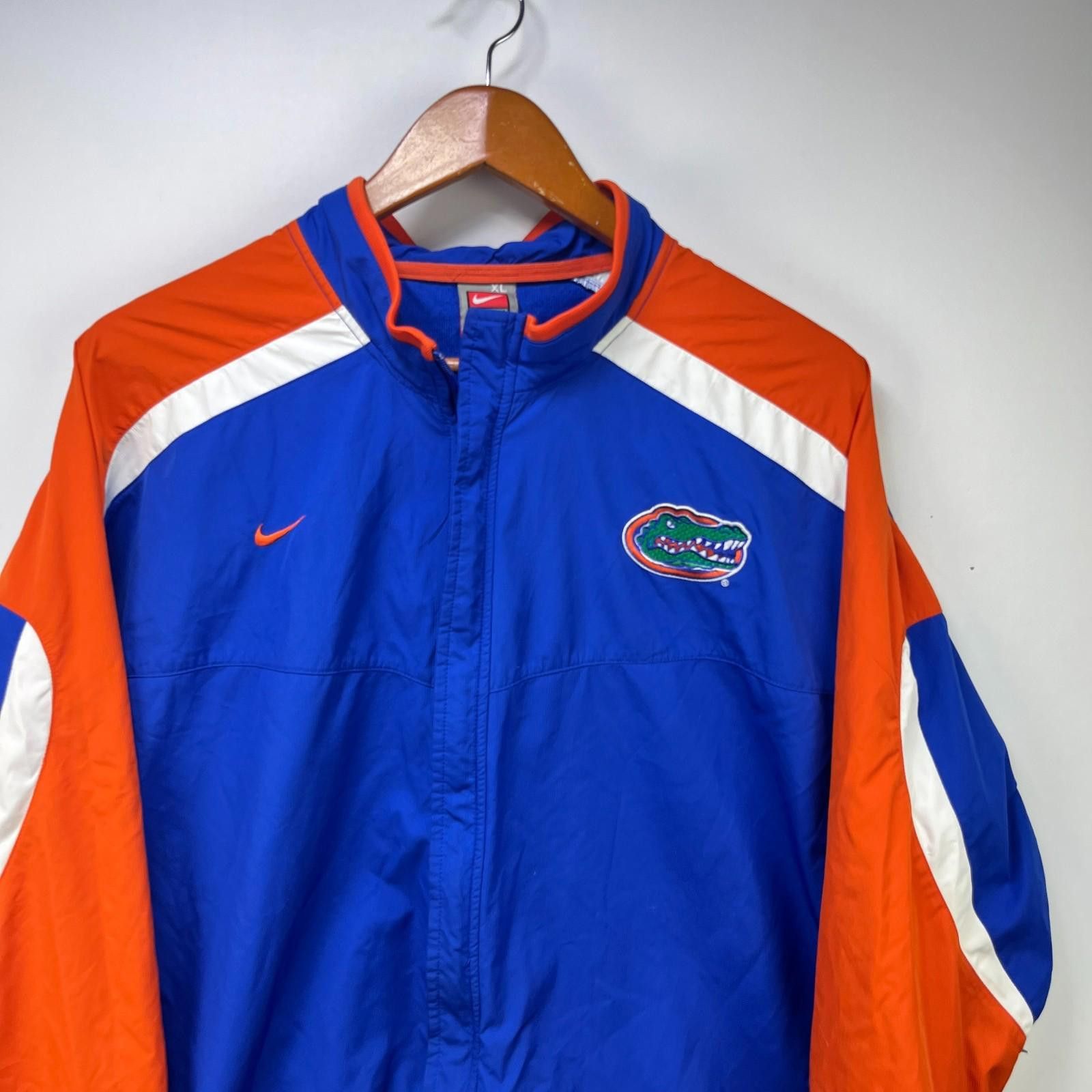 Nike Vintage Nike Florida Gators Full-Zip Windbreaker Jacket XL Size ONE SIZE - 2 Thumbnail
