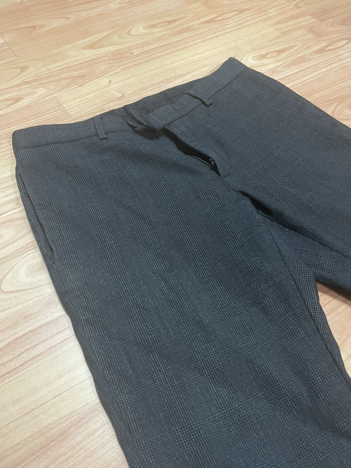 Dior Dior Homme grey check slacks pants sz46 kva hedi slimane Size 46S - 3 Thumbnail