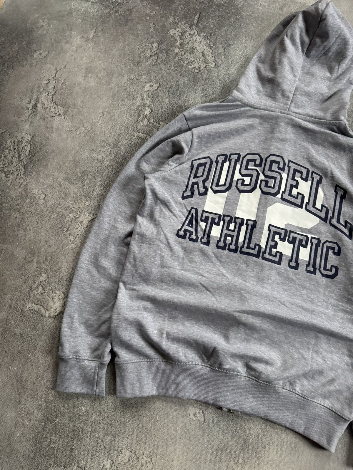 Russell Athletic Russell Athletic big logo zip hoodie long sleeve hooded 00s Size US L / EU 52-54 / 3 - 5 Thumbnail