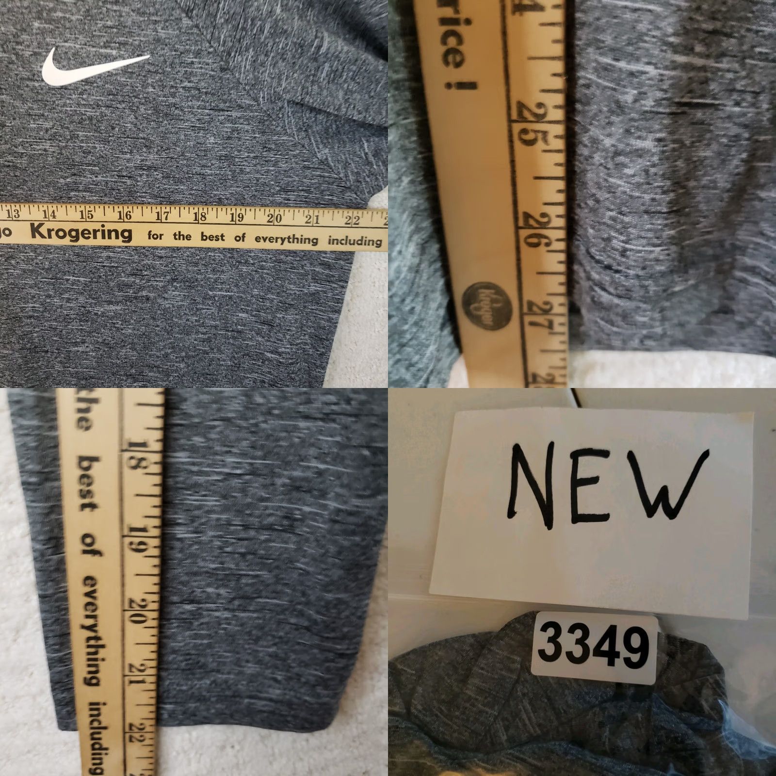 Nike Nike Longsleeve Hooded Dri-Fit Hydroguard Medium Hoodie UPF-40 Nike Swim Gray Mens M Hoodie Size US M / EU 48-50 / 2 - 9 Thumbnail