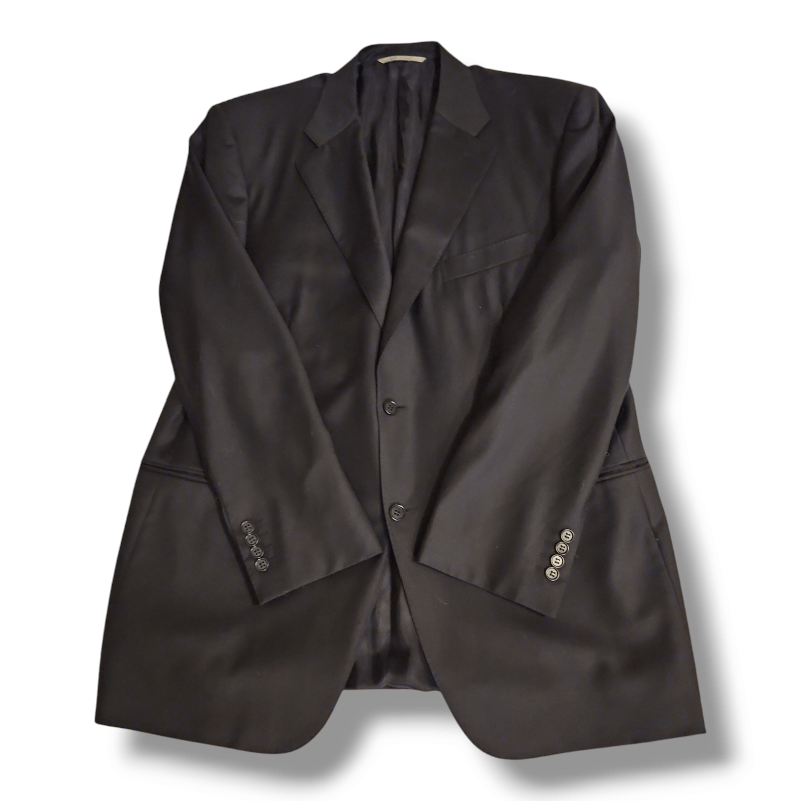 Canali Black Suit Coat by Canali Blazer 48R (US) 58R (EU) Size 48R - 1 Thumbnail