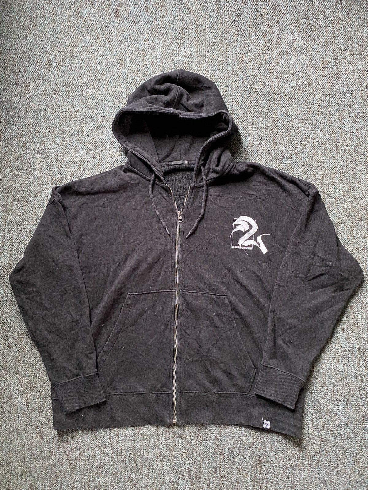 Rare Aerosyn-lex mestrovic zip hoodie