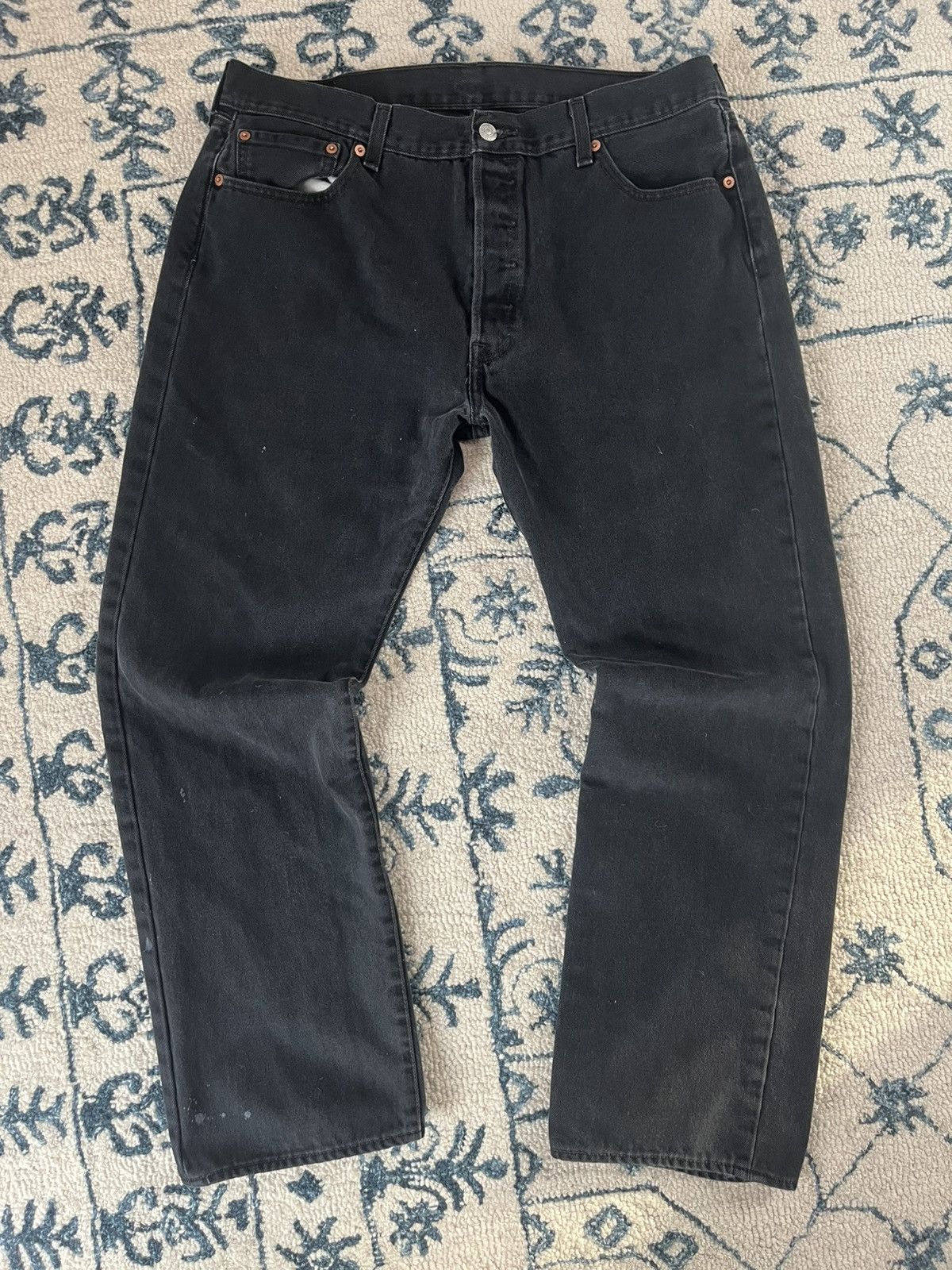 Levi's HEAT DISTRESSED LEVI'S 501XX Size US 36 / EU 52 - 2 Thumbnail