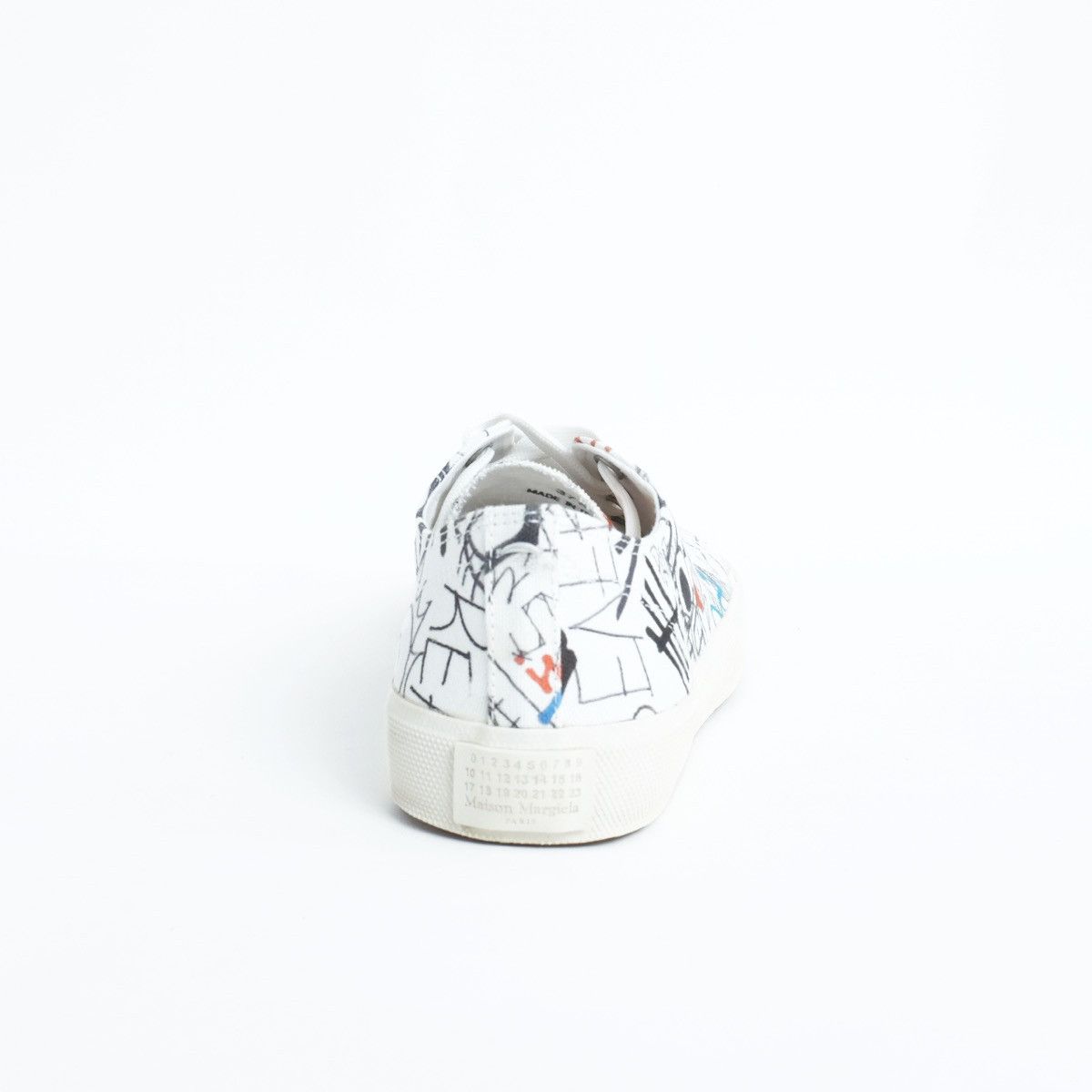 Maison Margiela Maison Margiela Tabi Graffiti-print Sneakers New with Tags Size US 6.5 / IT 36.5 - 5 Thumbnail