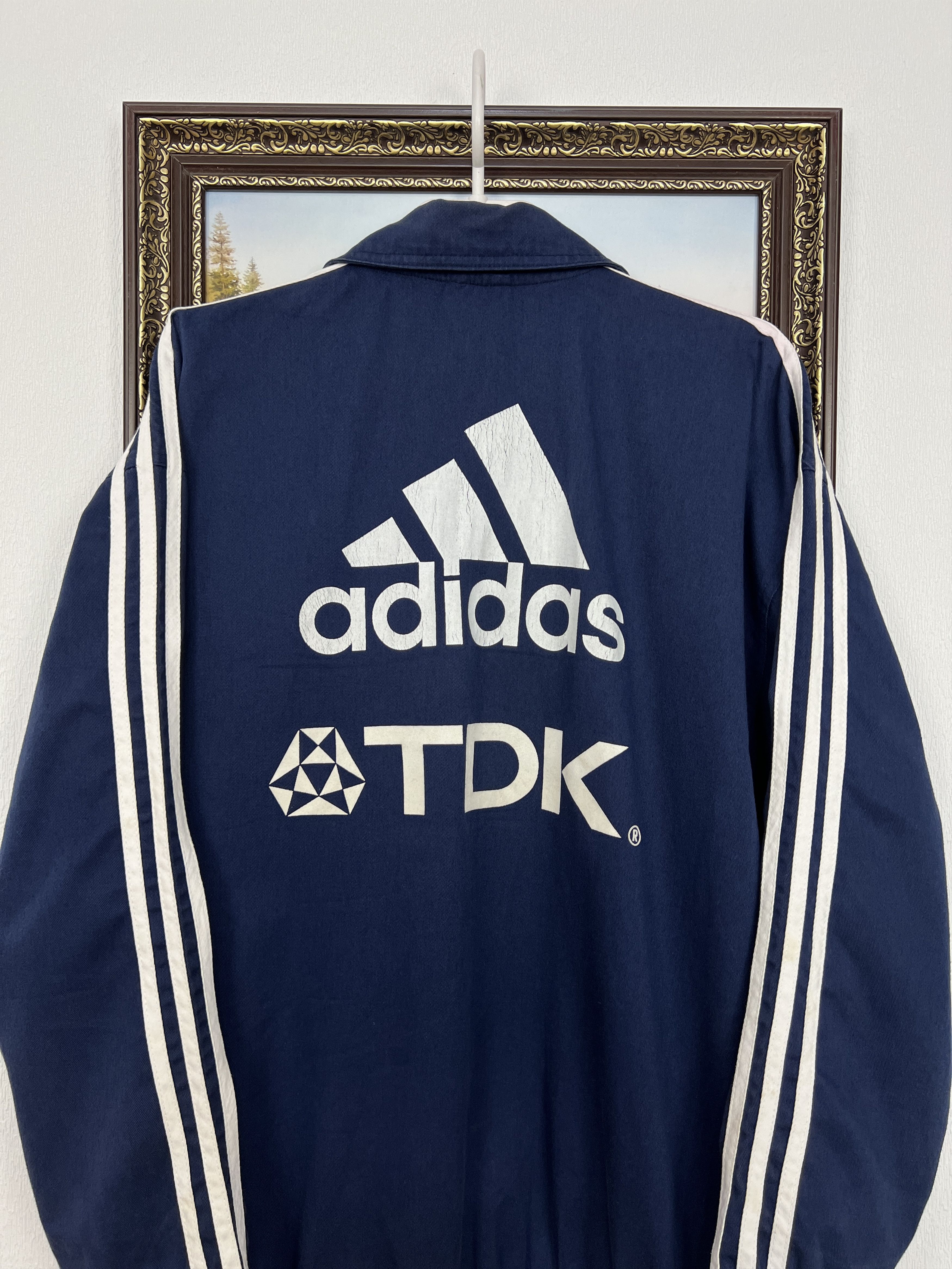 Adidas Vintage 90's Adidas Crystal Palace Football Jacket Soccer Size US M / EU 48-50 / 2 - 15 Thumbnail