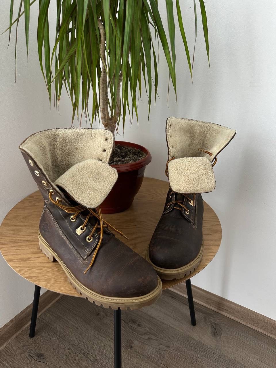 Japanese Brand × Vintage Vintage Weinbrenner Brown Leather Boots Size US 9.5 / EU 42-43 - 15 Thumbnail