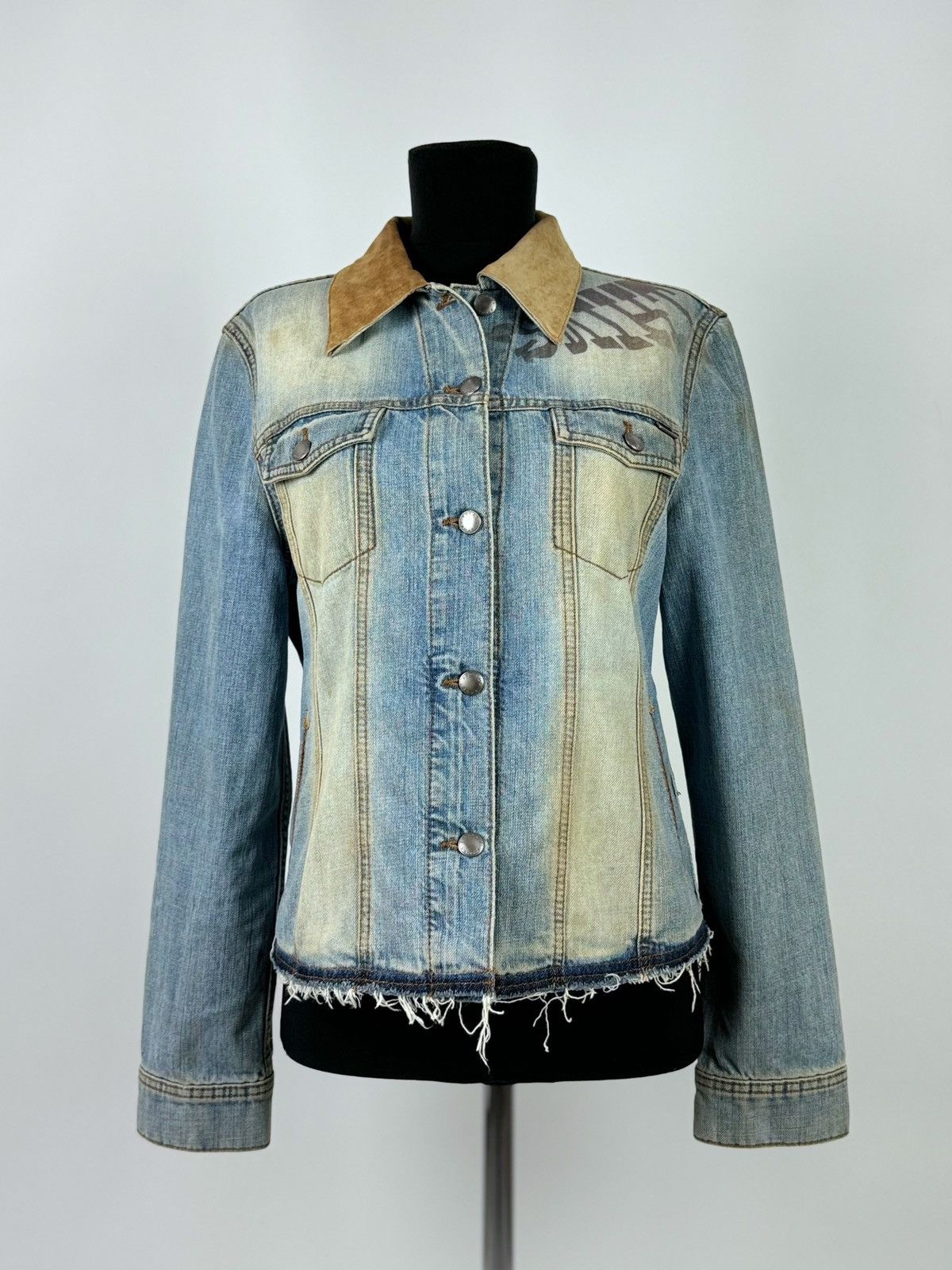 Vintage Escada Sport CowGirl Washed Western Wild Thing Jacket Size M / US 6-8 / IT 42-44 - 2 Thumbnail