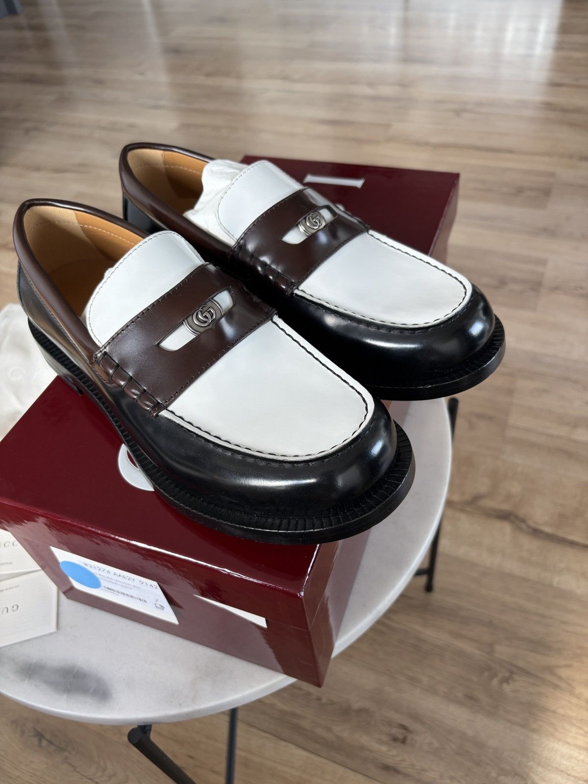 Gucci Gucci leather penny loafers Size US 8 / EU 41 - 2 Thumbnail