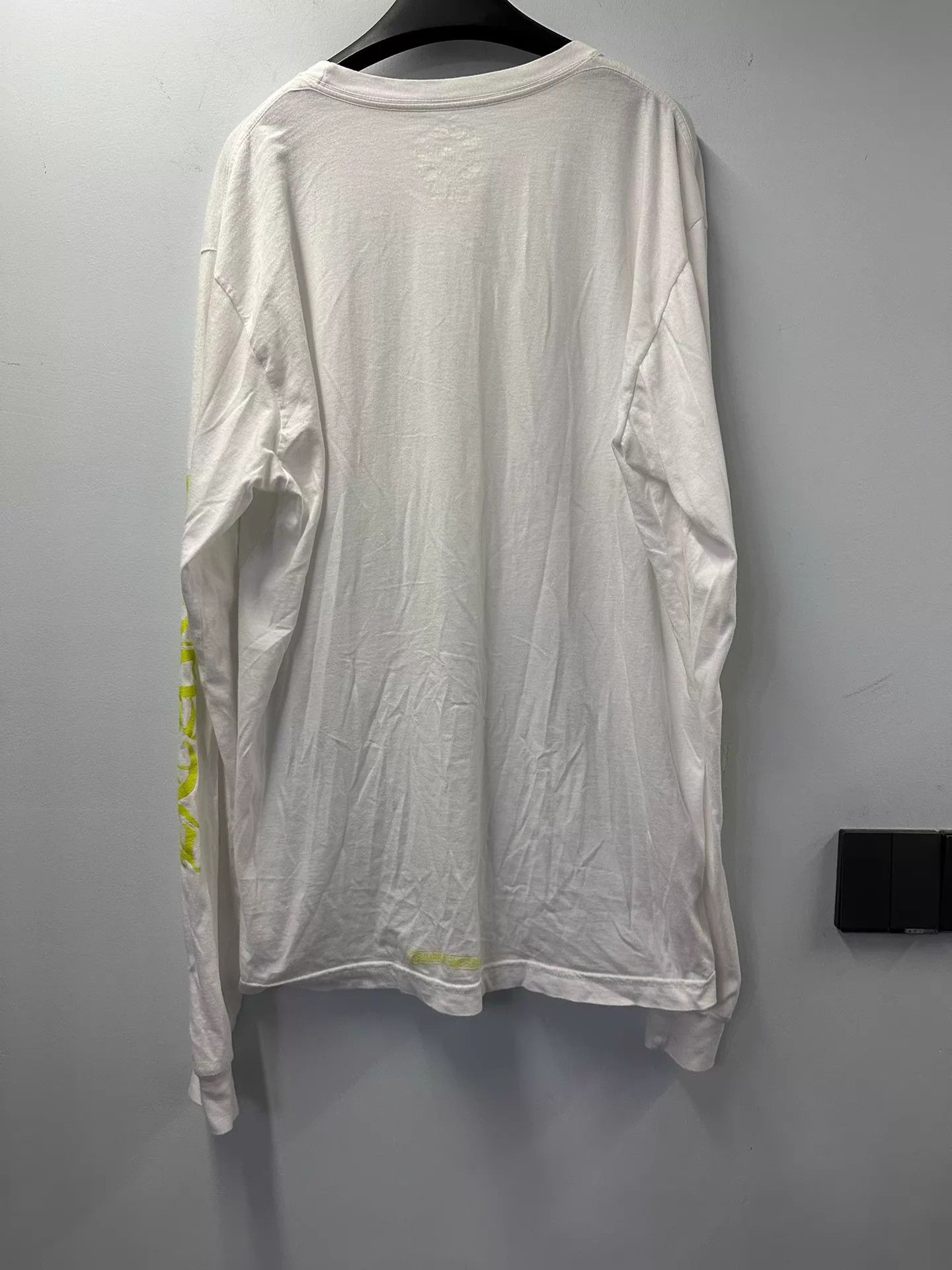 Chrome Hearts Chrome Hearts White Yellow Cross Long Sleeve XL Rare Size US XL / EU 56 / 4 - 4 Thumbnail