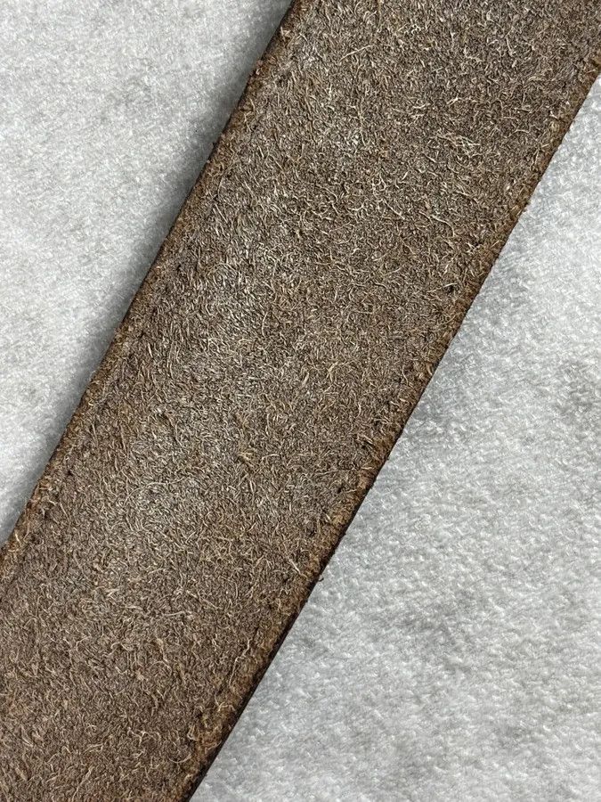 Dolce & Gabbana 2000s Dolce & Gabbana Beige Taupe Classic Suede Belt Size ONE SIZE - 6 Thumbnail