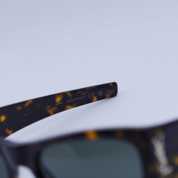 Saint Laurent Paris 🕶️ New Saint Laurent SLM140 003 Sunglasses - Havana Frame Size ONE SIZE - 6 Thumbnail