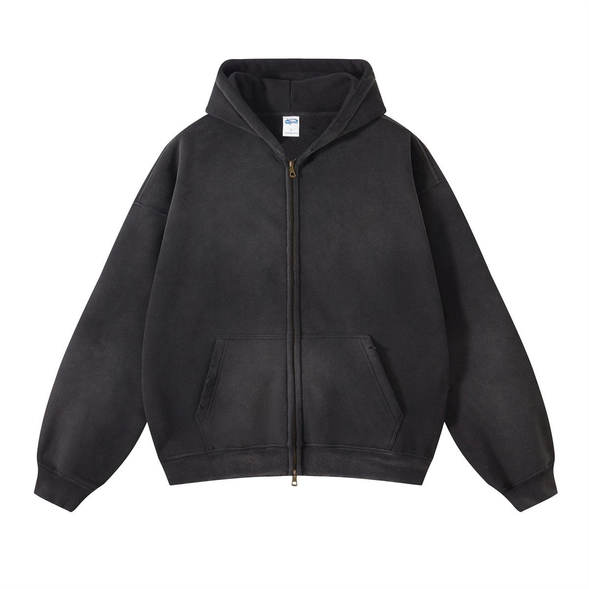 Designer × Japanese Brand Fleece Zipper Hoodie Size US XL / EU 56 / 4 - 2 Thumbnail