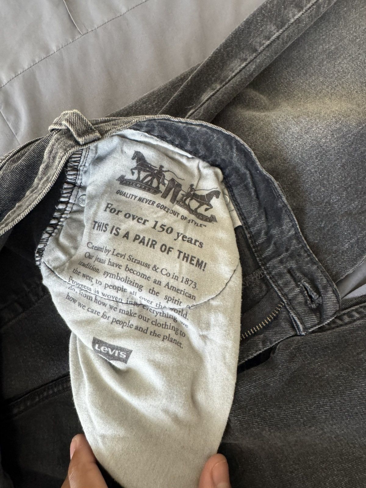 Levi's Black Levi Jeans Size US 36 / EU 52 - 4 Thumbnail