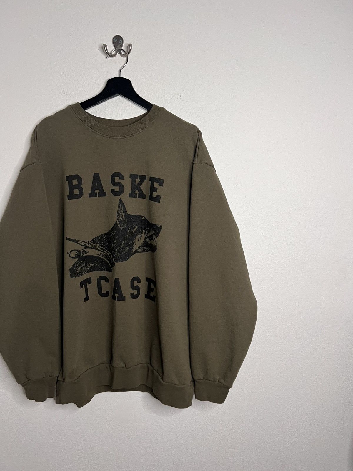 BASKETCASE GALLERY COLLEGE KNIT HOODIE BASKETCASE GALLERY KNIT SWEATER