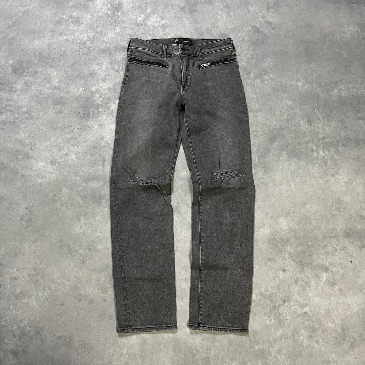 Undercover 2000s GUxUnderCover Faded Distressed Jeans Size US 29 - 1 Thumbnail