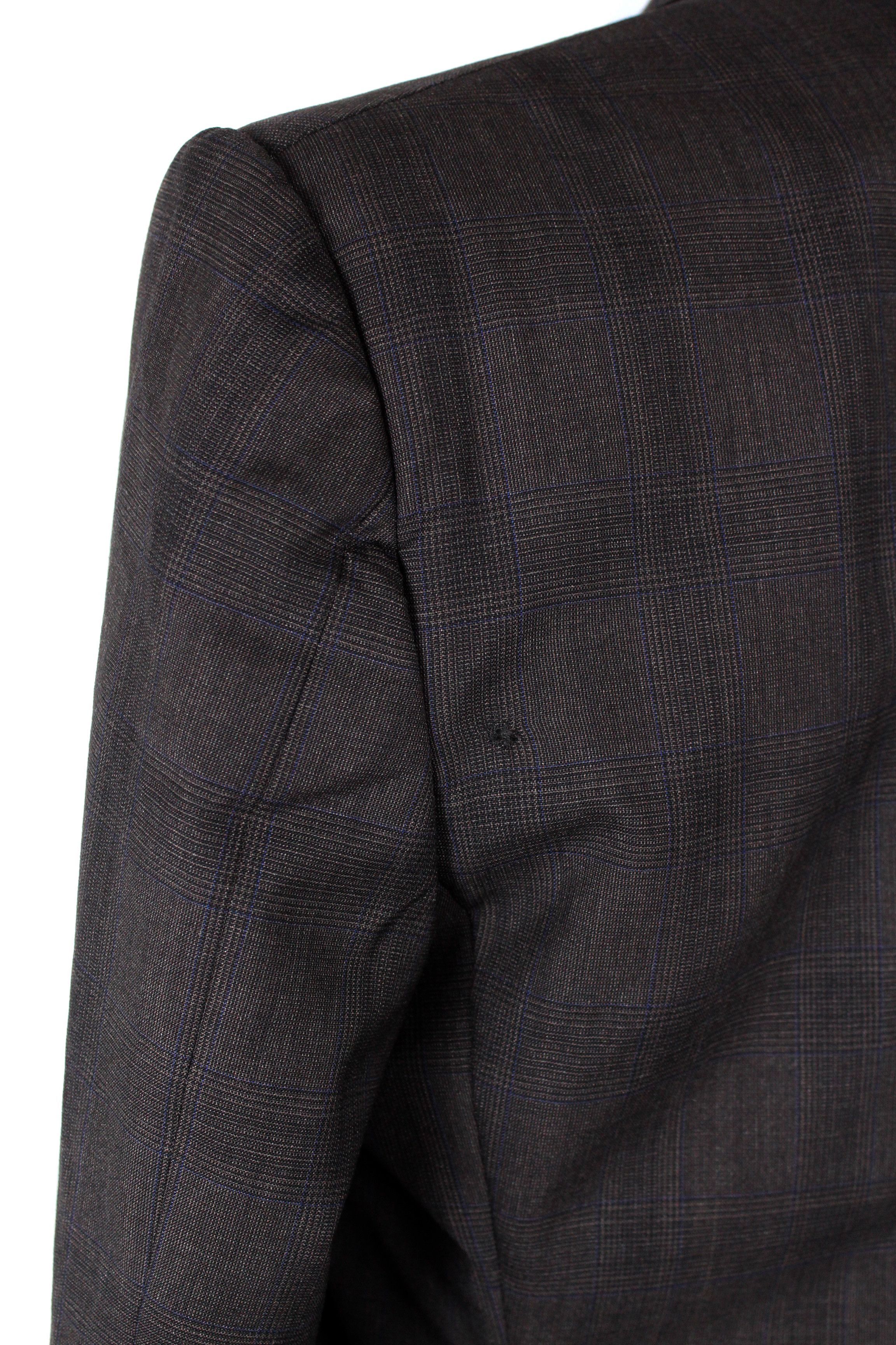 Gucci Gucci by Tom Ford Plaid Check Wool Suit 54 R Size 42R - 8 Thumbnail