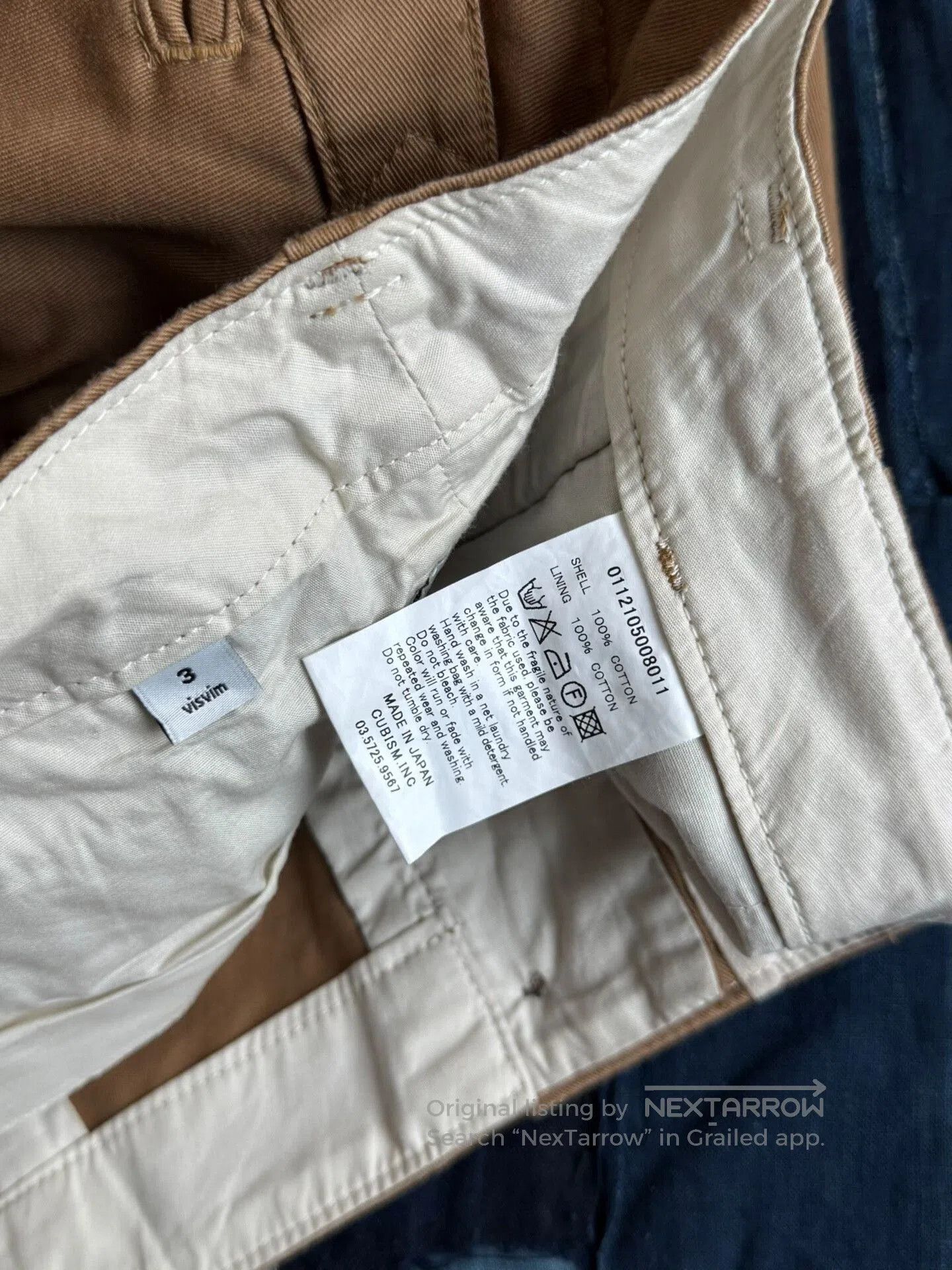 Visvim VISVIM 12SS Chino Pants in Khaki. Size US 28 / EU 44 - 9 Thumbnail