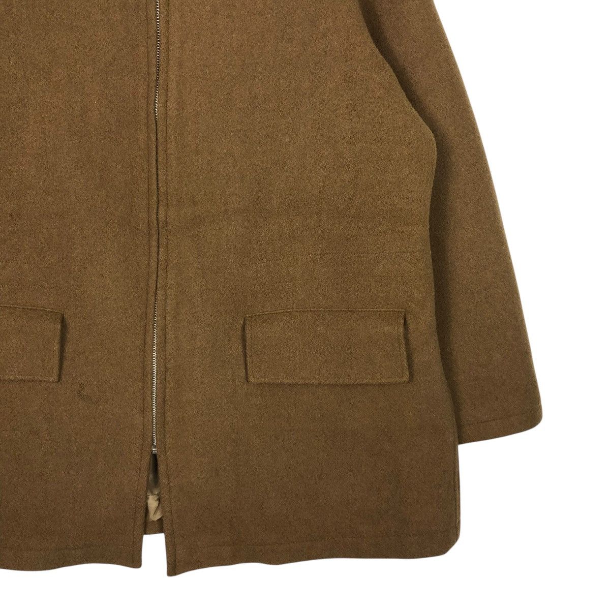 Yohji Yamamoto 🔥VINTAGE CHORE WOOL JACKET Y’S FOR MEN ZIPPER HIGH COLLAR Size US M / EU 48-50 / 2 - 7 Thumbnail