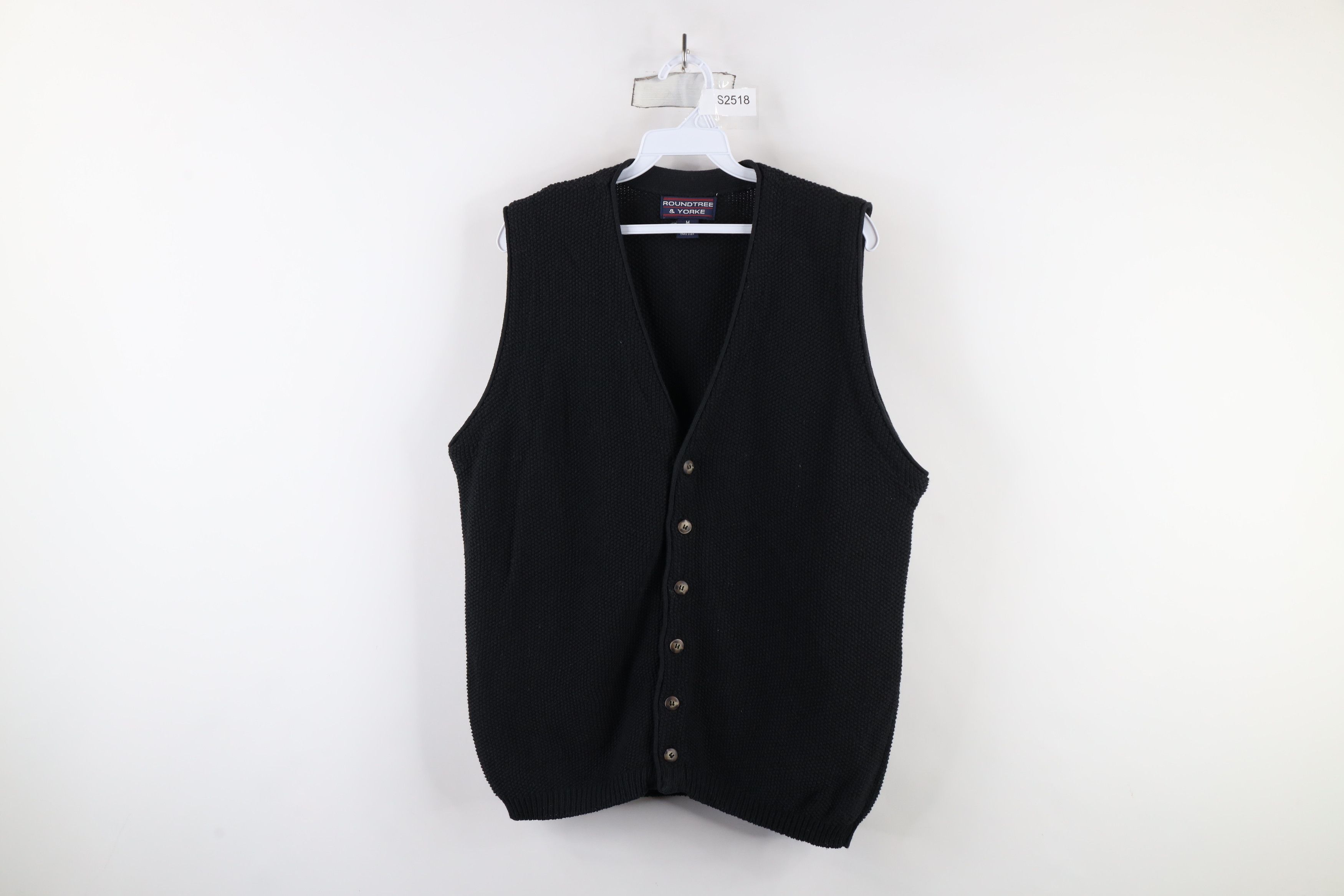 Vintage Vintage 90s Streetwear Thermal Knit Cardigan Sweater USA Size US M / EU 48-50 / 2 - 1 Thumbnail
