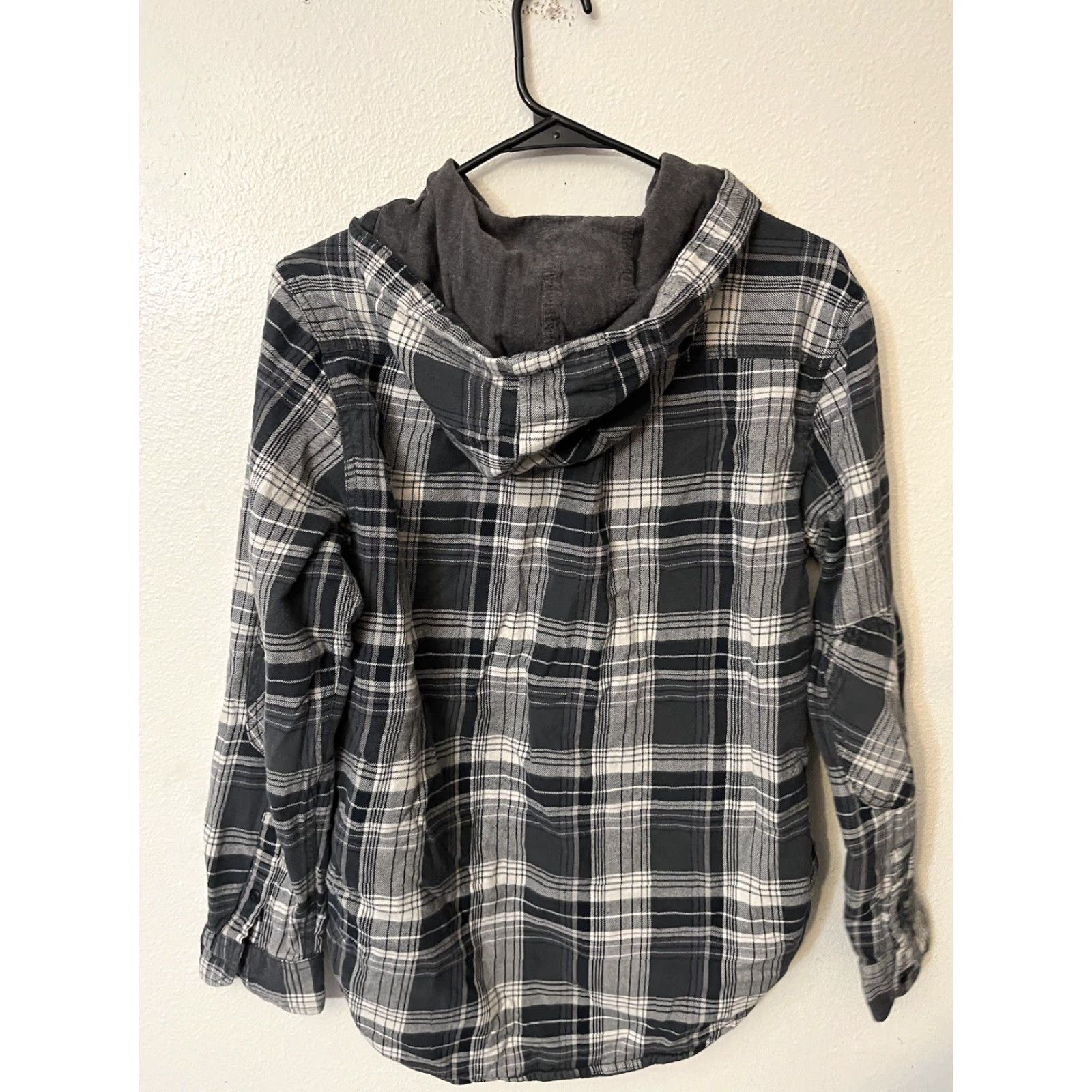 Vans VANS Mens Hoodie Pullover Blue Plaid Long Sleeve Button Up Size Medium Winter Size US M / EU 48-50 / 2 - 2 Thumbnail