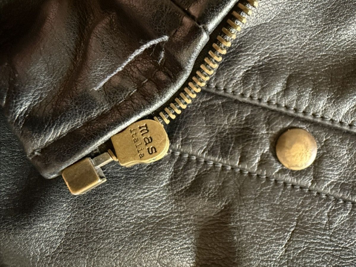 Nike × Stussy Nike x Stussy Embossed Swoosh Italian Leather Jacket [M] Size US M / EU 48-50 / 2 - 4 Thumbnail