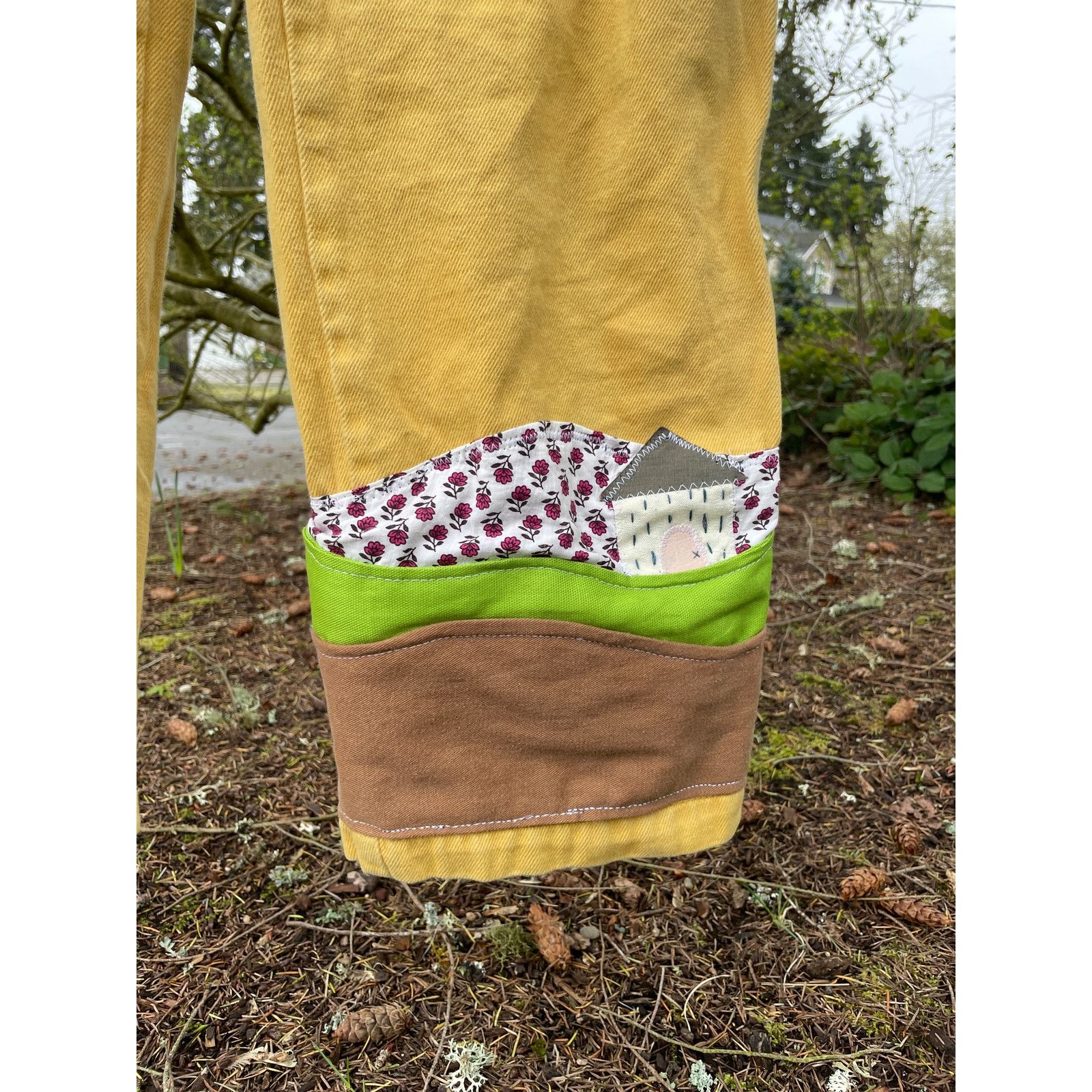 Urban Outfitters Small Upcycled Urban Outfitters Whimsical Jumpsuit Coveralls Size 26" / US 2 / IT 38 - 5 Thumbnail