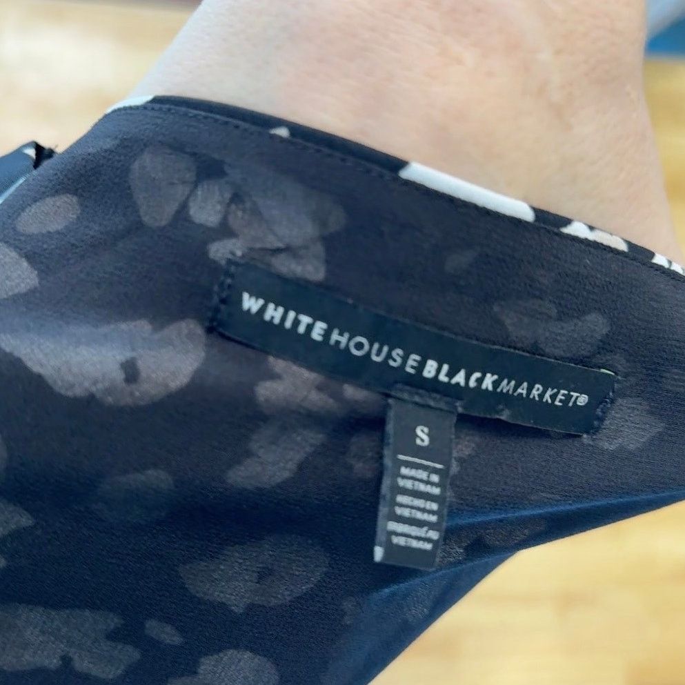 White House Black Market White House Black Market Patterned Tank Sz S Size M / US 6-8 / IT 42-44 - 3 Thumbnail