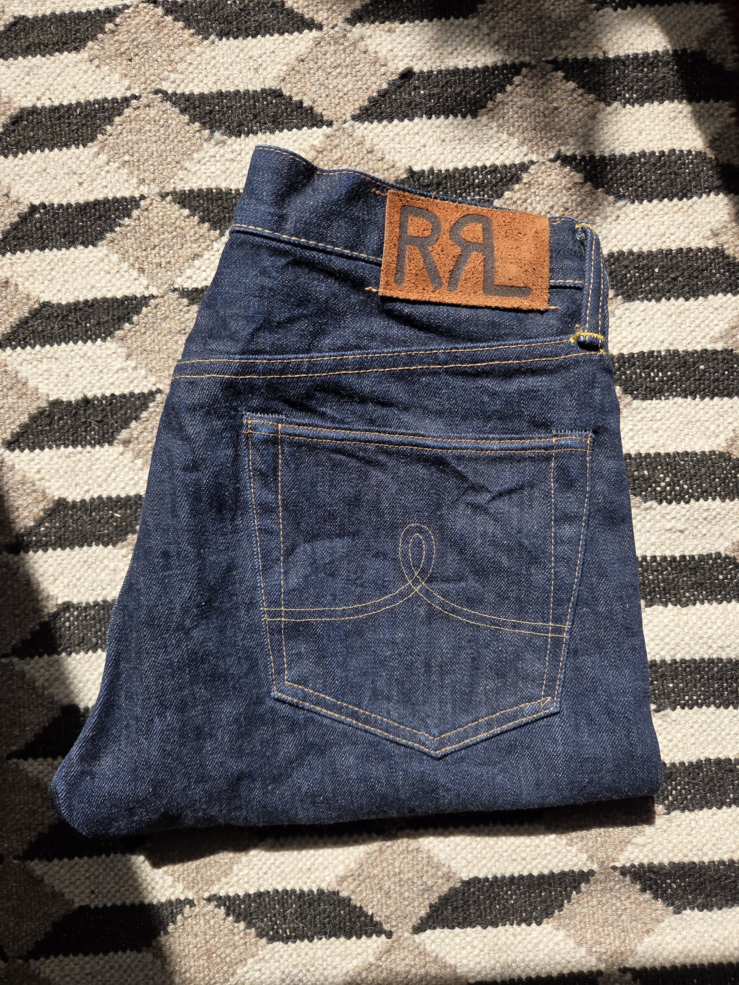 RRL Ralph Lauren RRL denim jeans low straight double RL 30 | Grailed