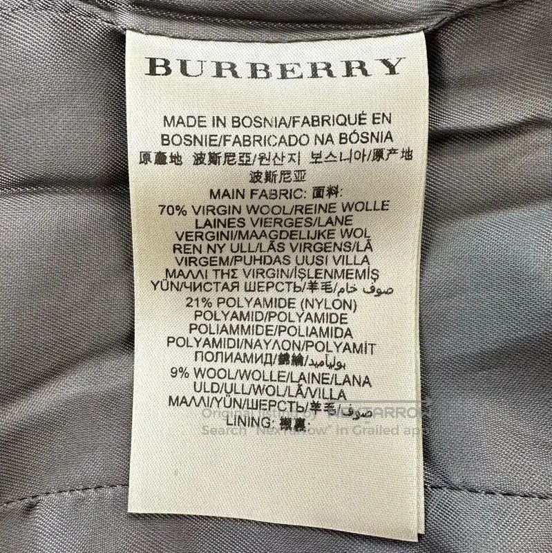 Burberry Burberry Gray Plaid Women's Trench Coat. Size M / US 6-8 / IT 42-44 - 8 Thumbnail