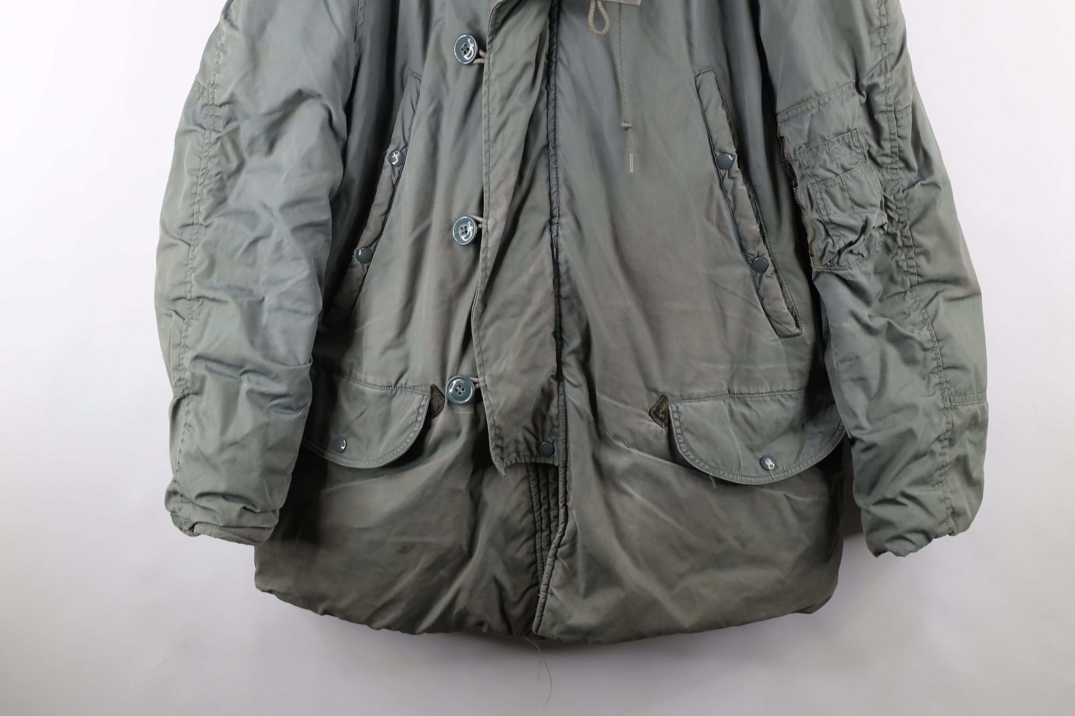 Vintage Vintage 70s Vietnam War Cold Weather N3B Parka Jacket Size US L / EU 52-54 / 3 - 3 Thumbnail