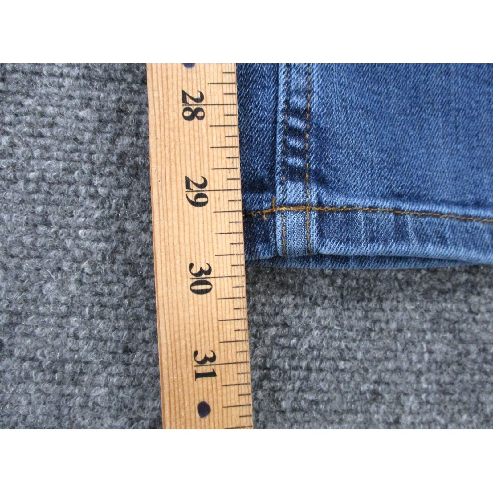 Carhartt Carhartt Jeans Women 10 Short Blue Denim Articulated Knee Workwear Size 24" / US 00 / IT 34 - 4 Thumbnail
