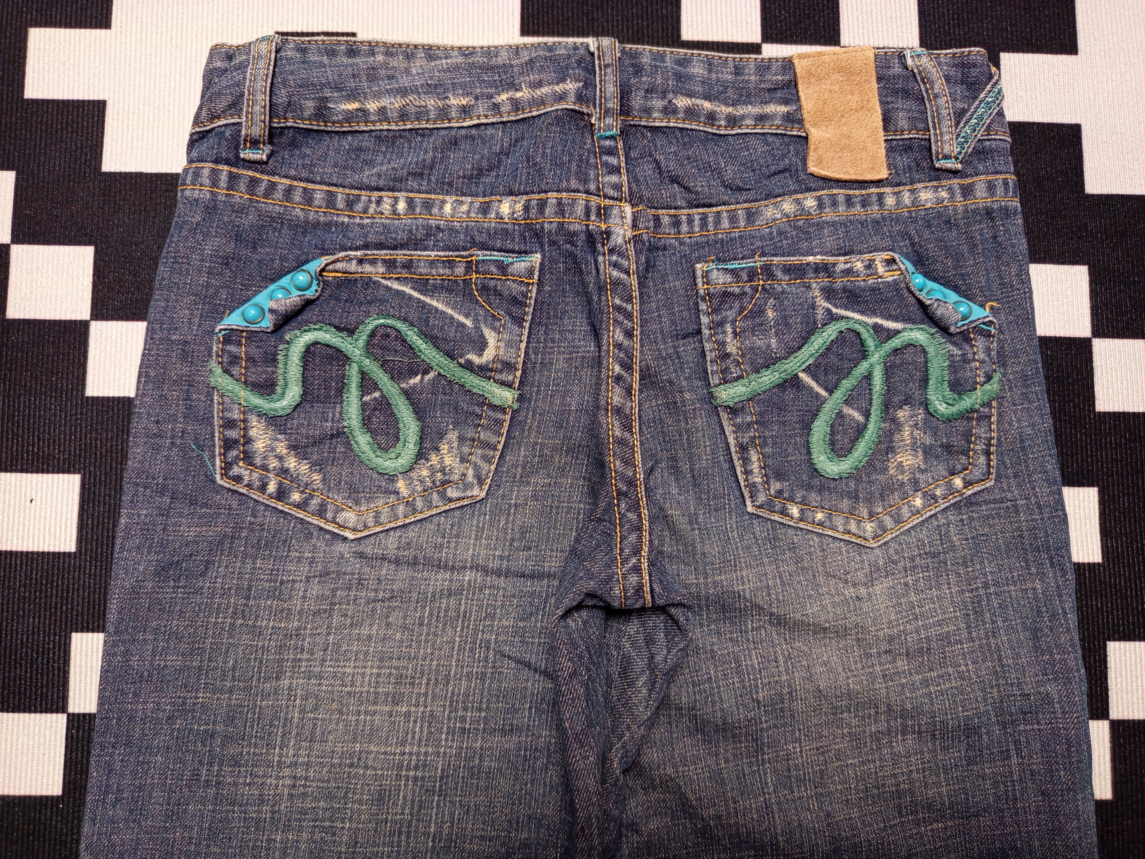 Kapital Flare Bootcut Jeans Red Pepper Size US 30 / EU 46 - 5 Thumbnail