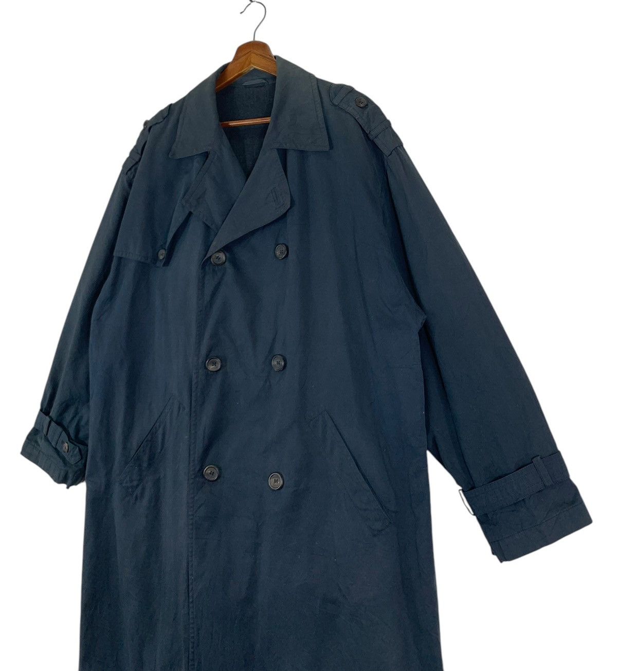 Versace Jeans Couture VINTAGE VERSACE V2 TRENCH COAT DOUBLE BREAST Size US L / EU 52-54 / 3 - 3 Thumbnail