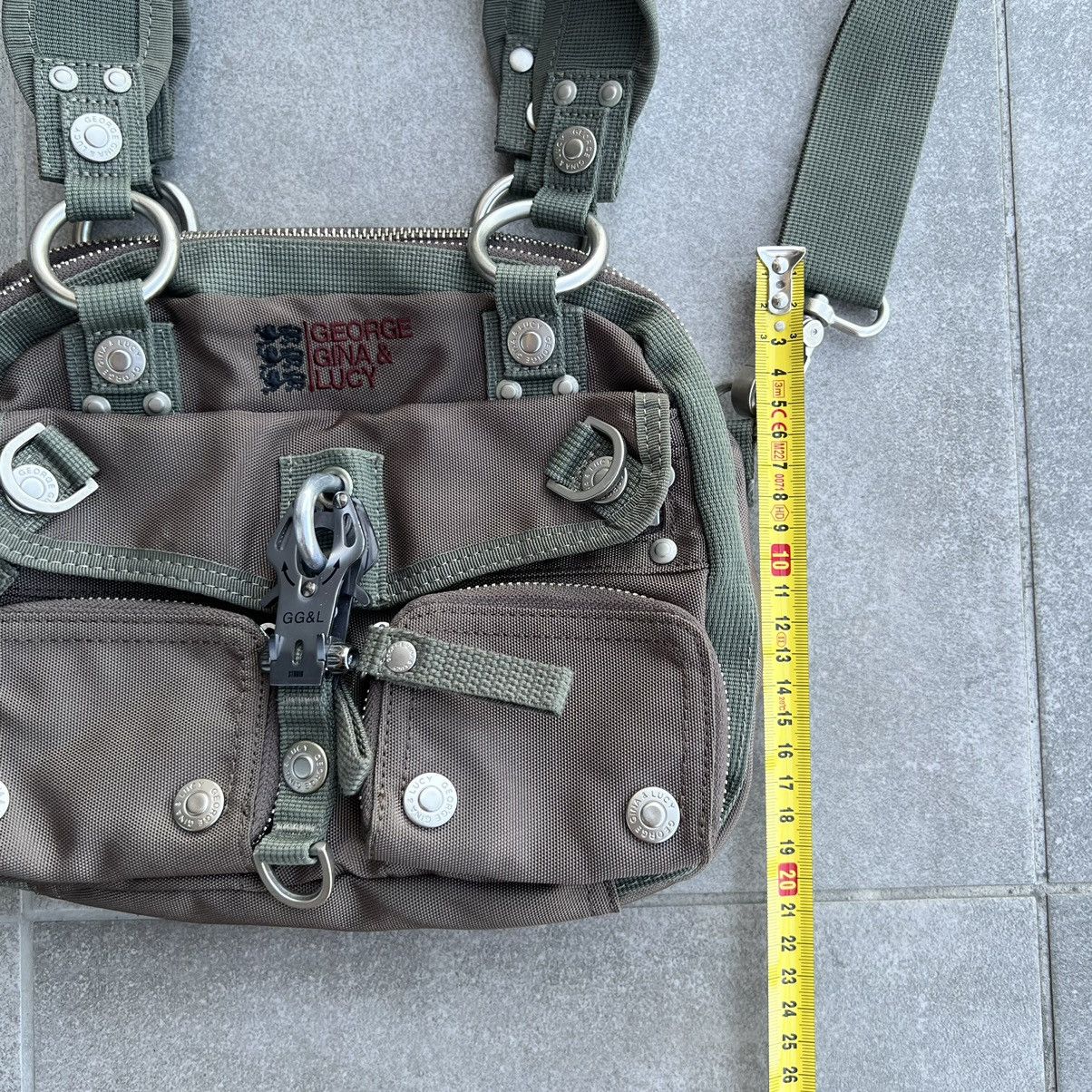 George Gina & Lucy Khaki ggl george gina lucy babybabyan hand alyx bag Size ONE SIZE - 8 Thumbnail