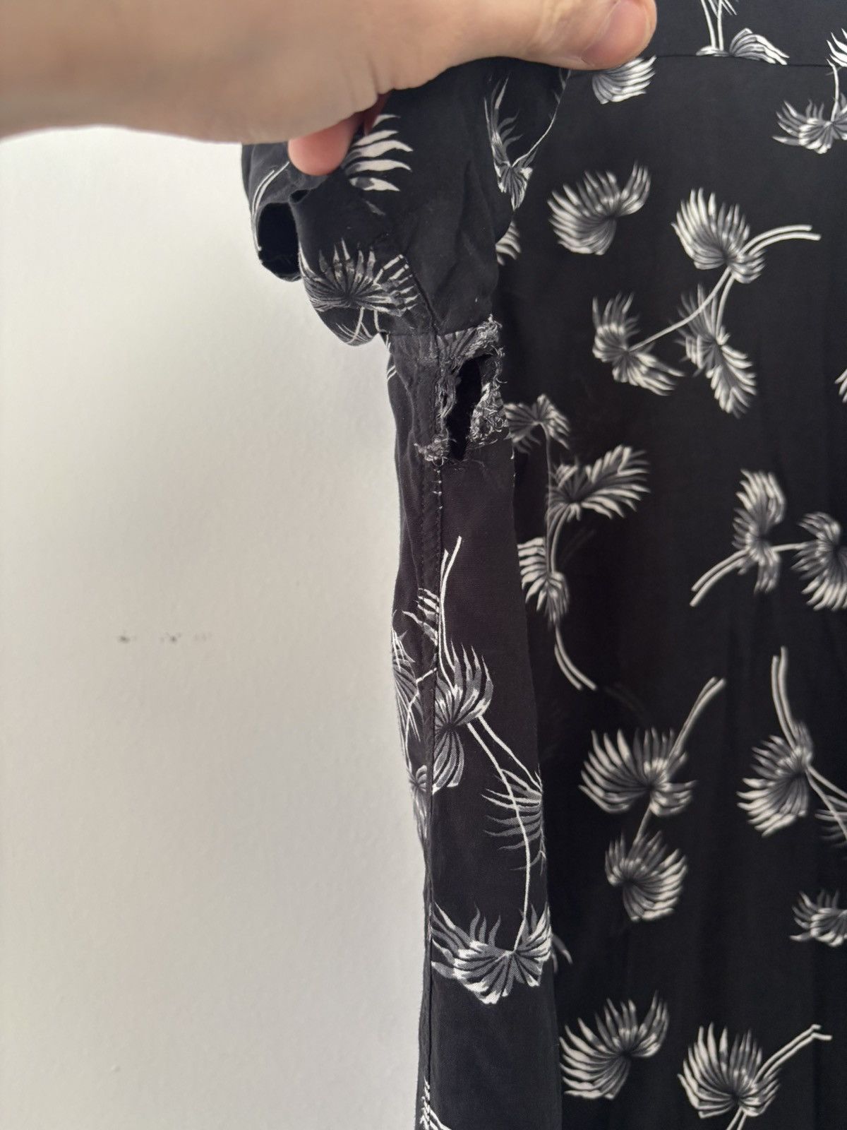Sandro Sandro Retro Palm Tree Shirt Size US L / EU 52-54 / 3 - 6 Thumbnail