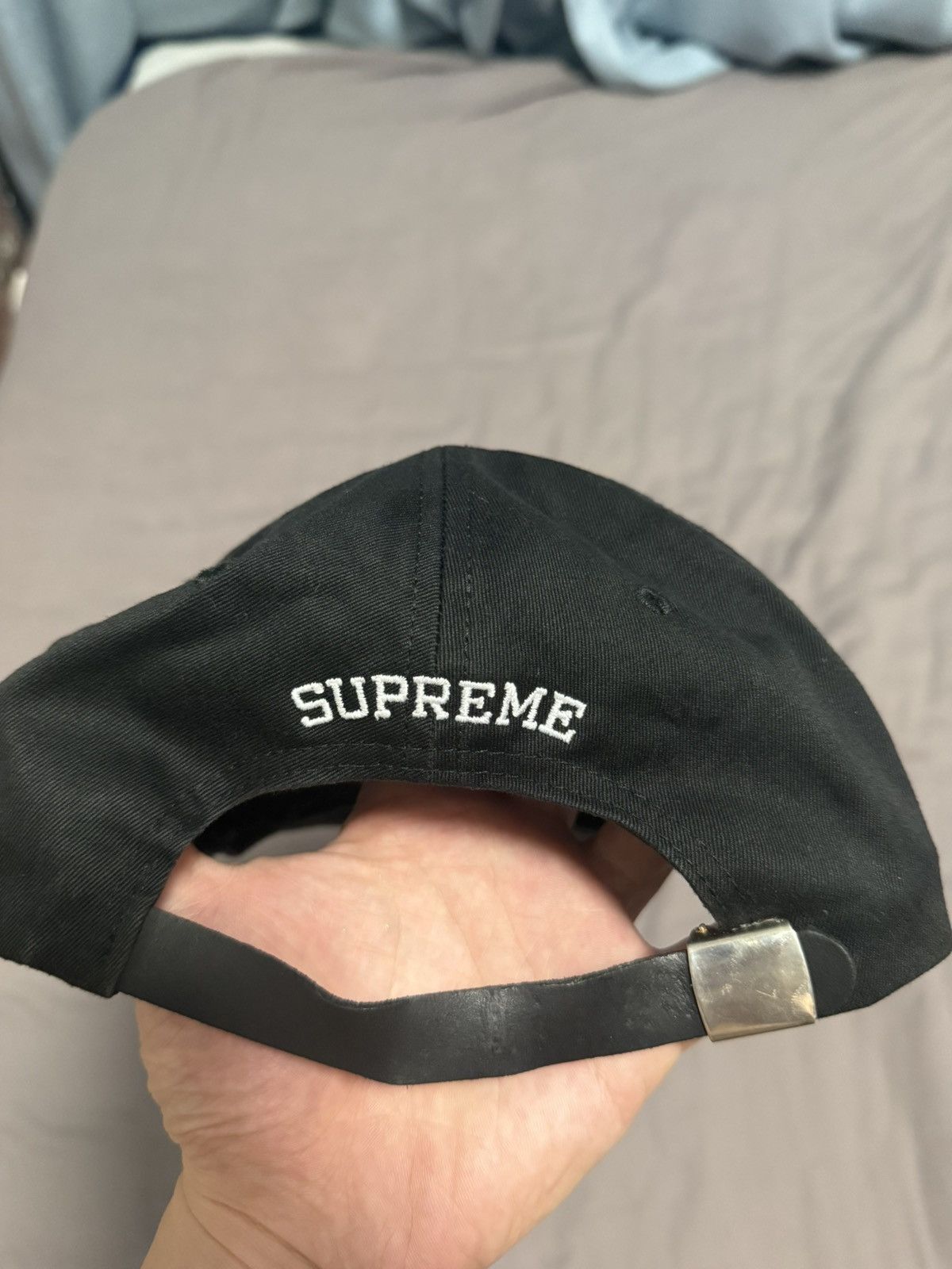 Supreme Supreme canvas og s logo 6 panel cap hat Size ONE SIZE - 3 Thumbnail