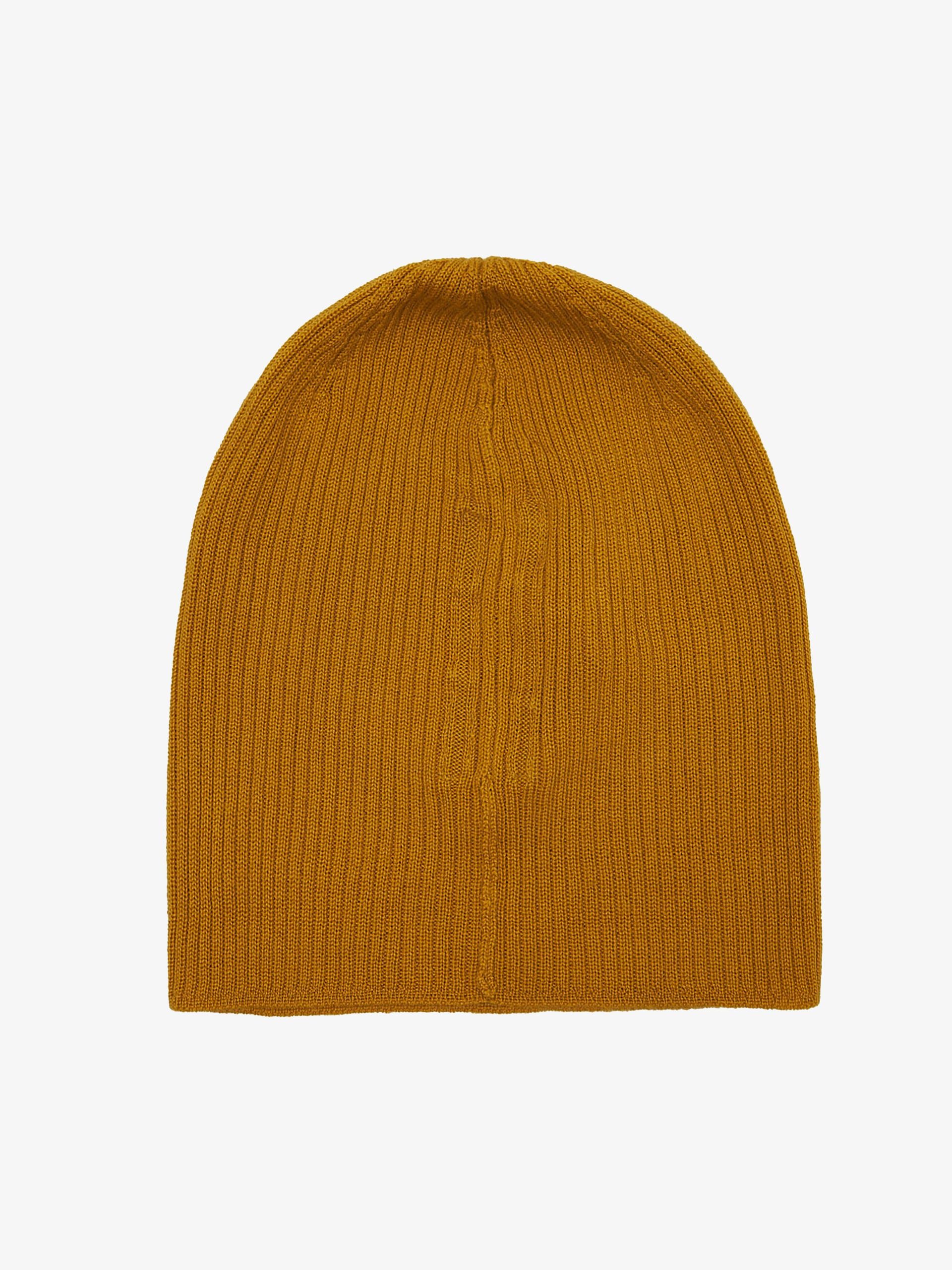 Rick Owens Lemon Cashmere Beanie Size ONE SIZE - 1 Thumbnail