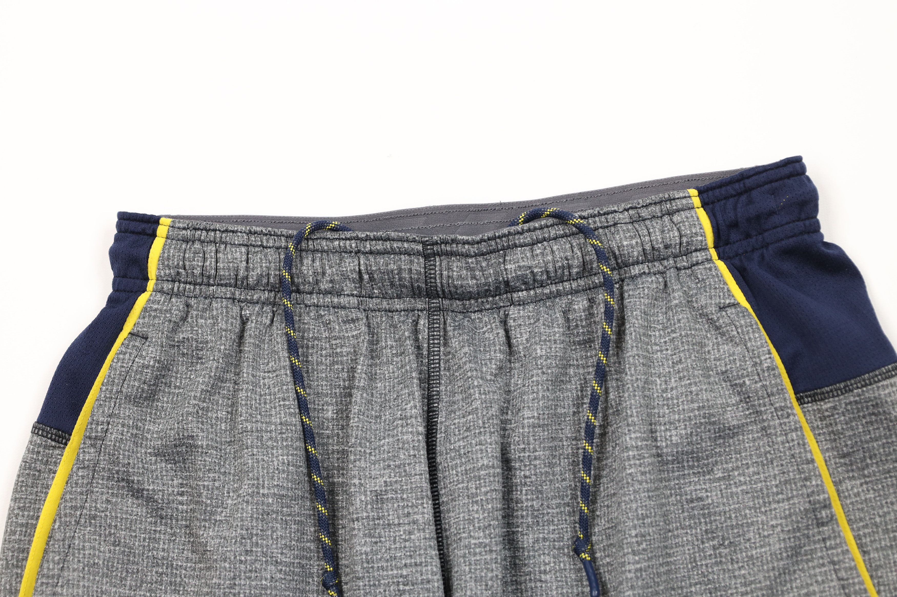 Nike Nike University of Michigan Gym Basketball Shorts Gray Blue Size US 32 / EU 48 - 2 Thumbnail
