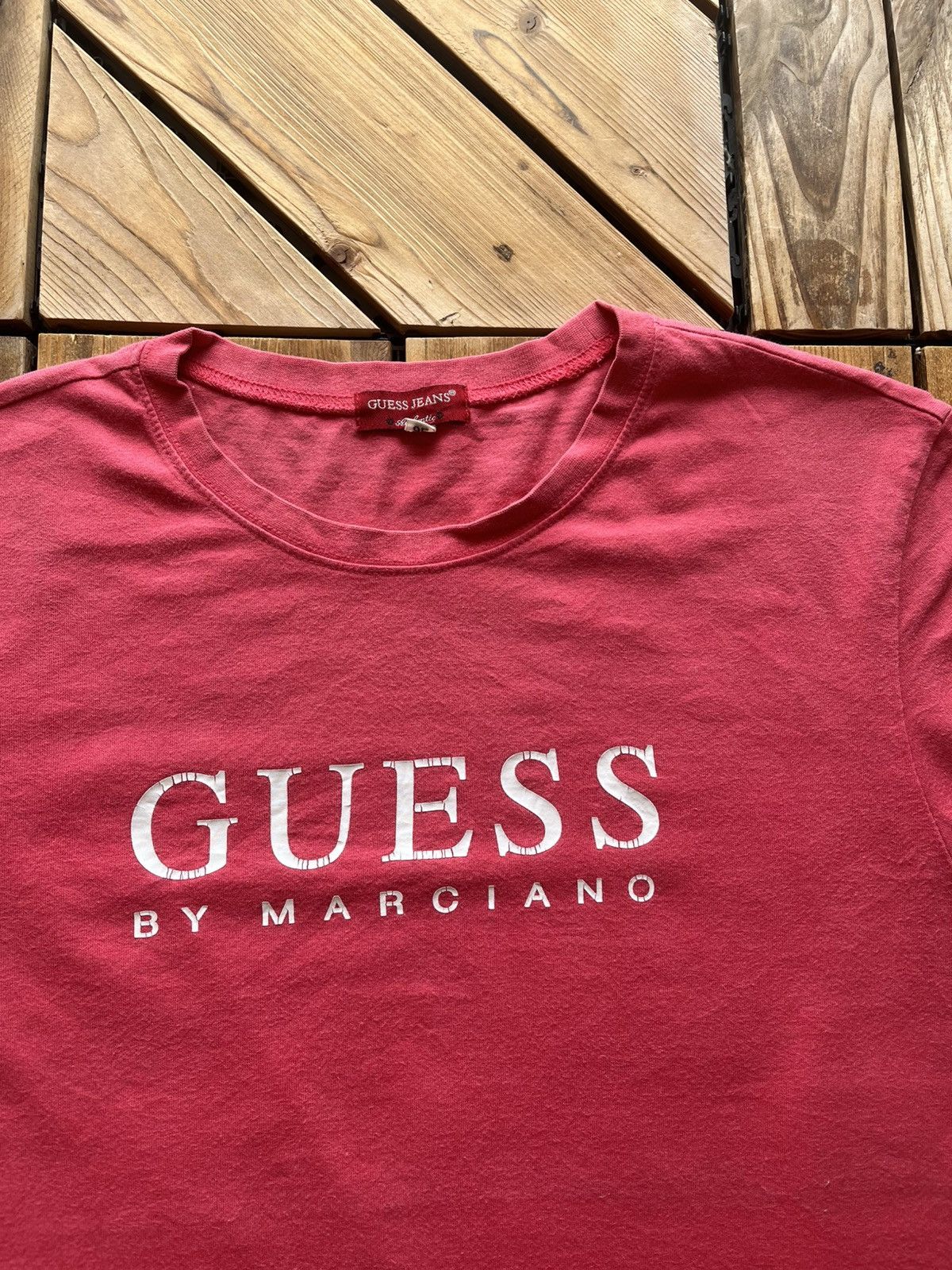 Guess × Vintage Vintage Guess T shirt Size US S / EU 44-46 / 1 - 3 Thumbnail