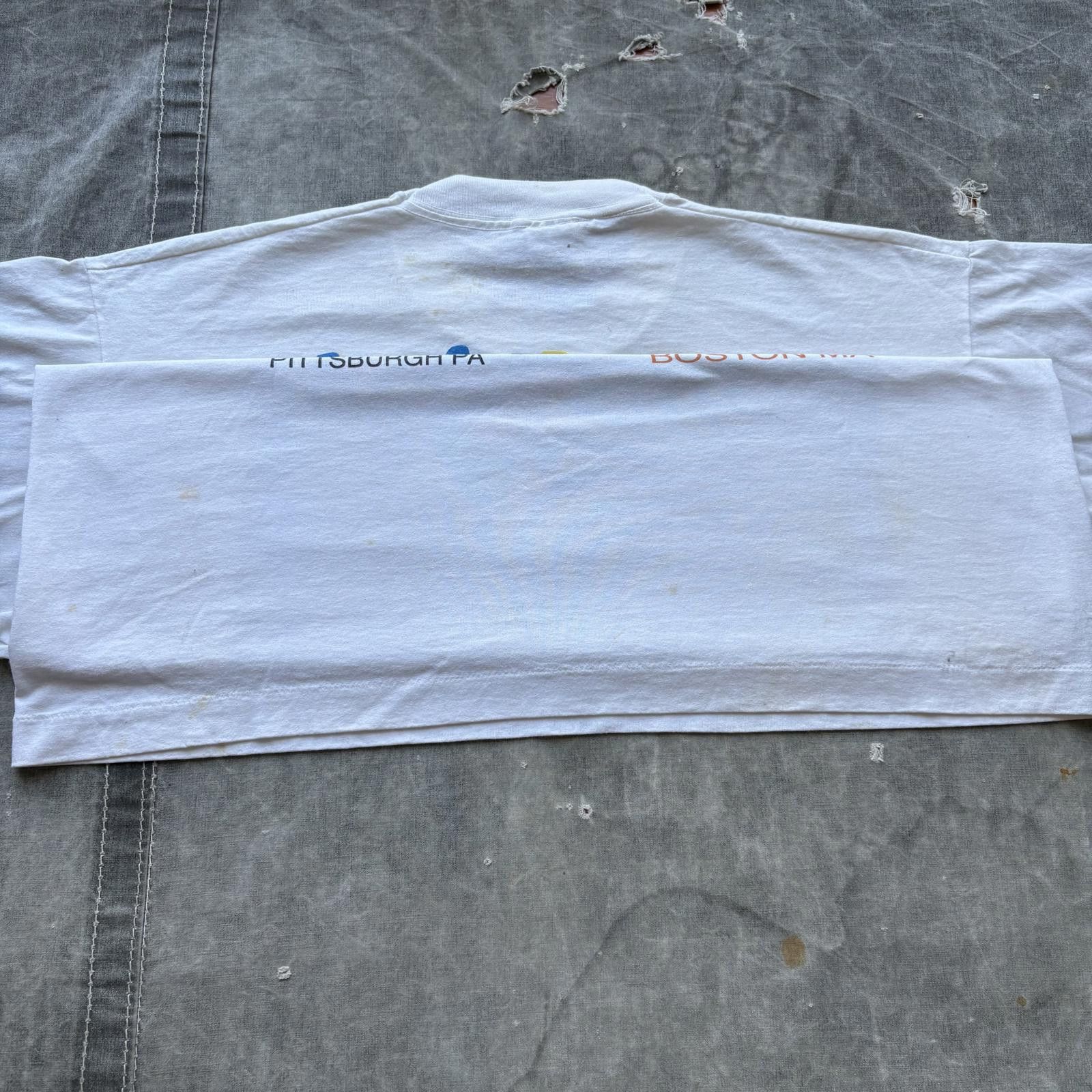 Band Tees Vintage 90s U2 Pop Mart Tour Unique Rock Band Music Shirt Size US XL / EU 56 / 4 - 8 Thumbnail