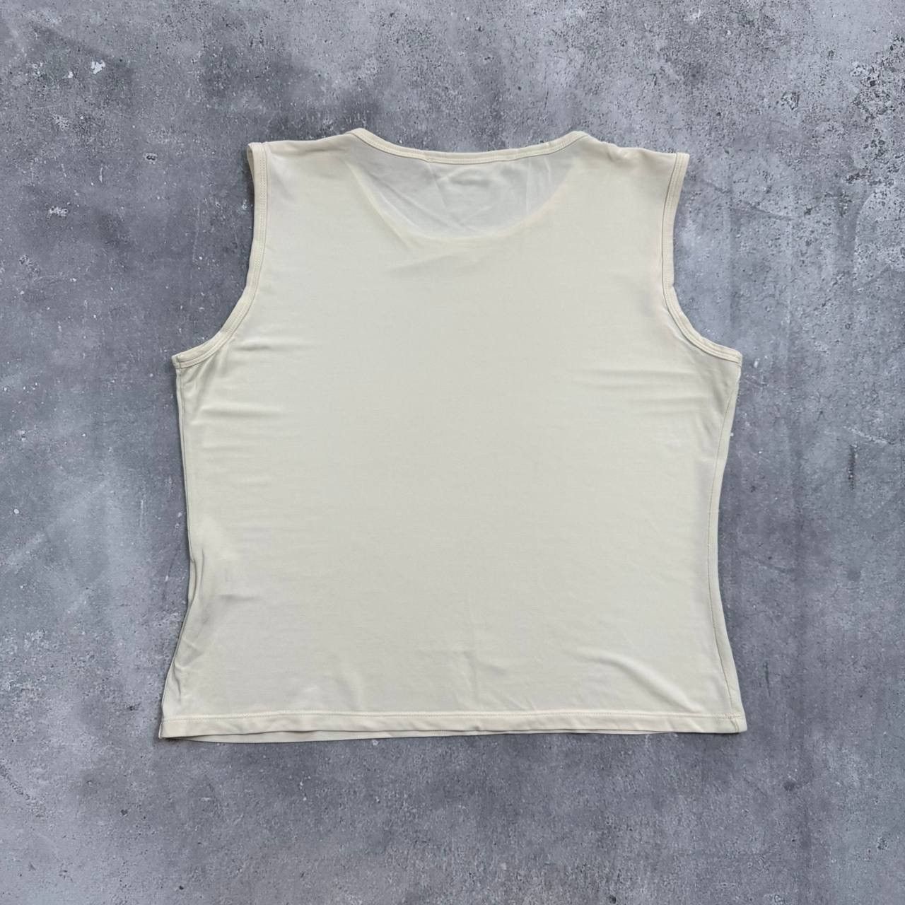 Max Mara Max Mara Sleeveless Top Women’s Beige Size S/M Size M / US 6-8 / IT 42-44 - 3 Thumbnail