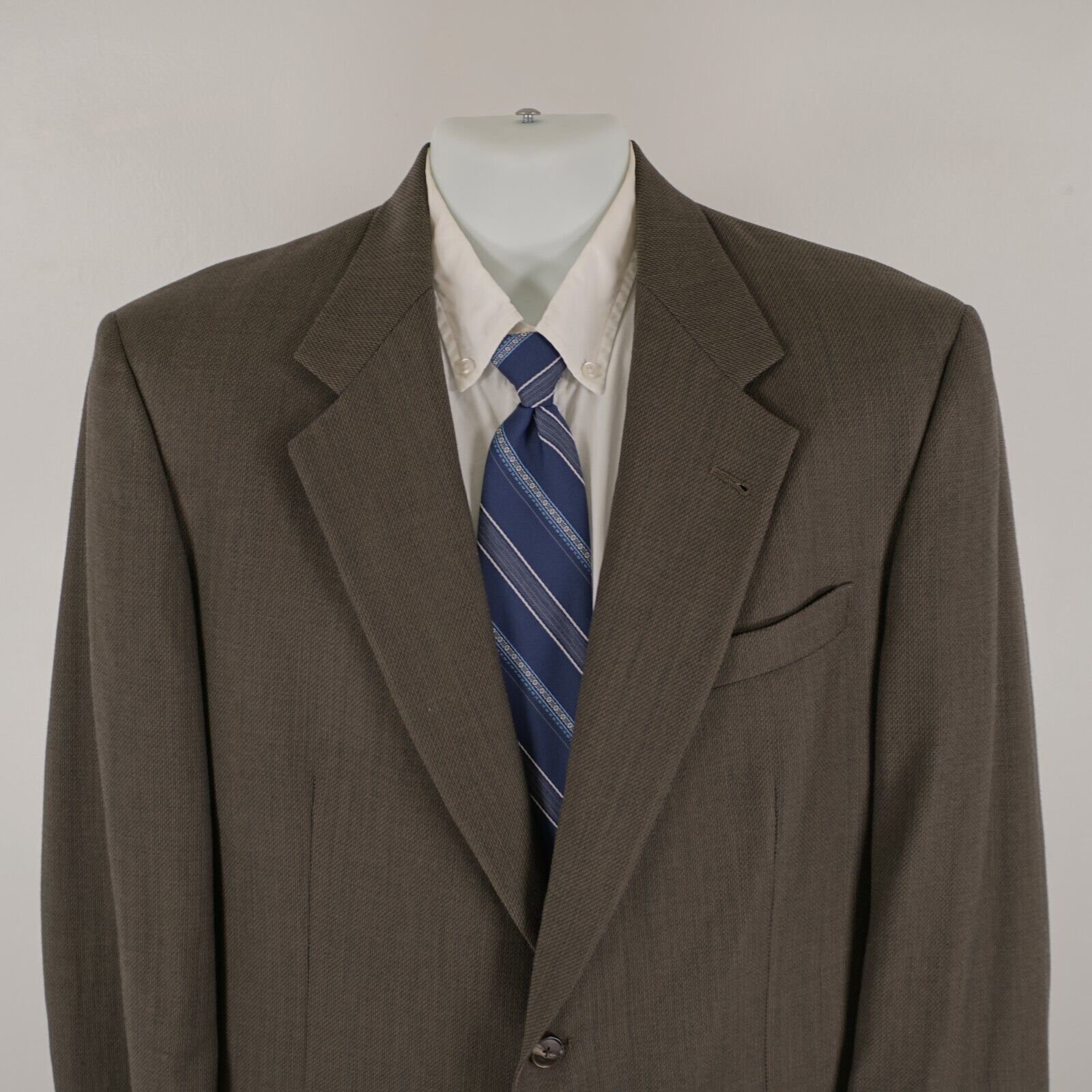 Hart Schaffner Marx Hart Schaffner Marx Textured Wool Brown Black Honeycomb 2 Bu Size 40L - 1 Thumbnail
