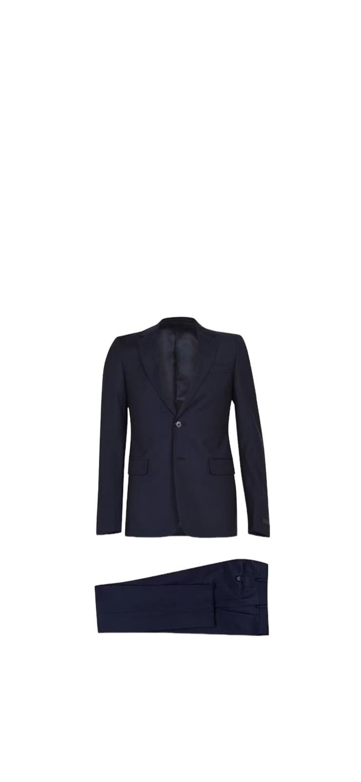 image of Prada Two Buttoned Suit in Navy, Men's (Size 46R)