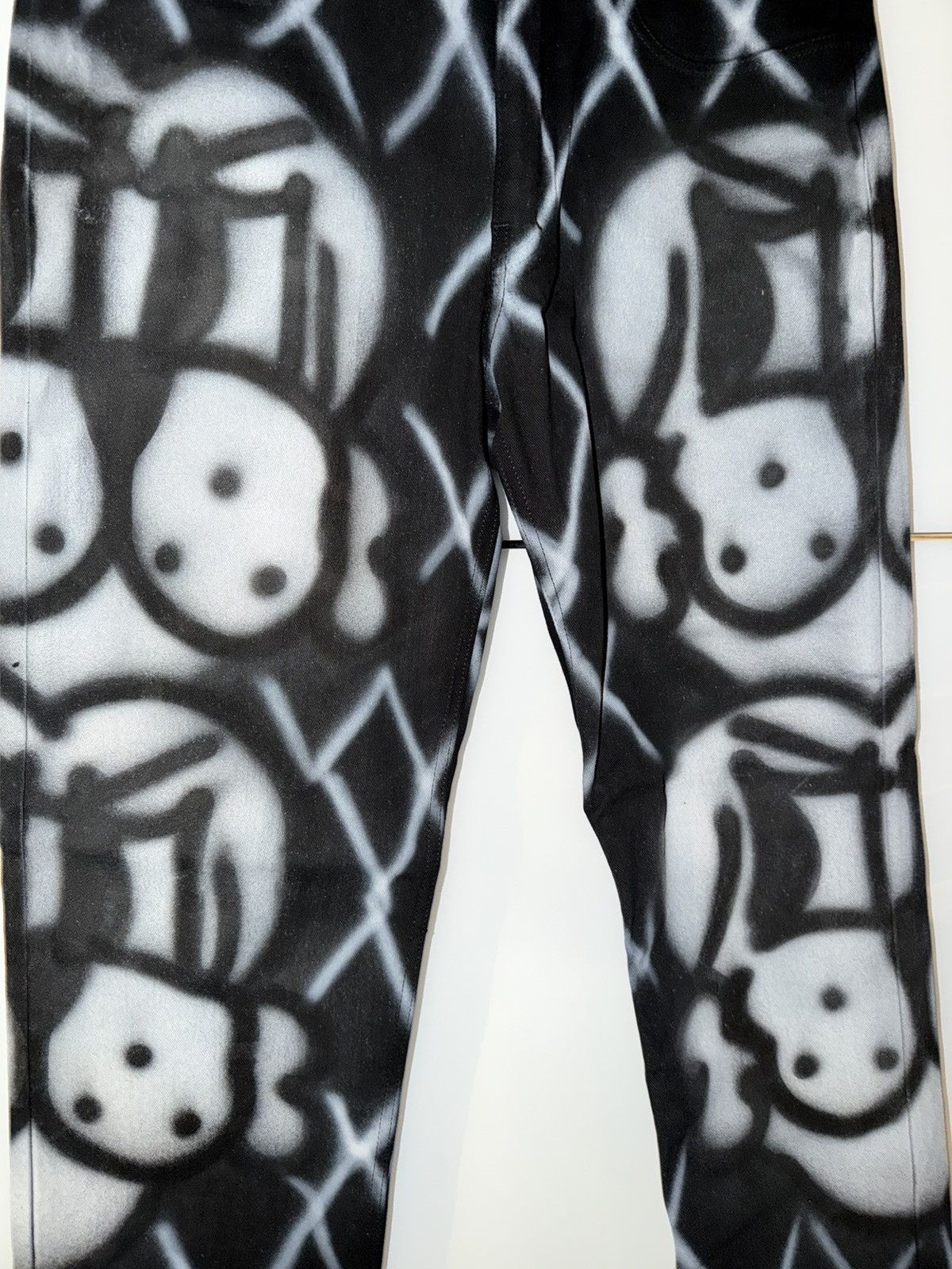 Chito × Givenchy Givenchy x Chito Graffiti Stretch Slim Fit Jeans Size US 36 / EU 52 - 5 Thumbnail