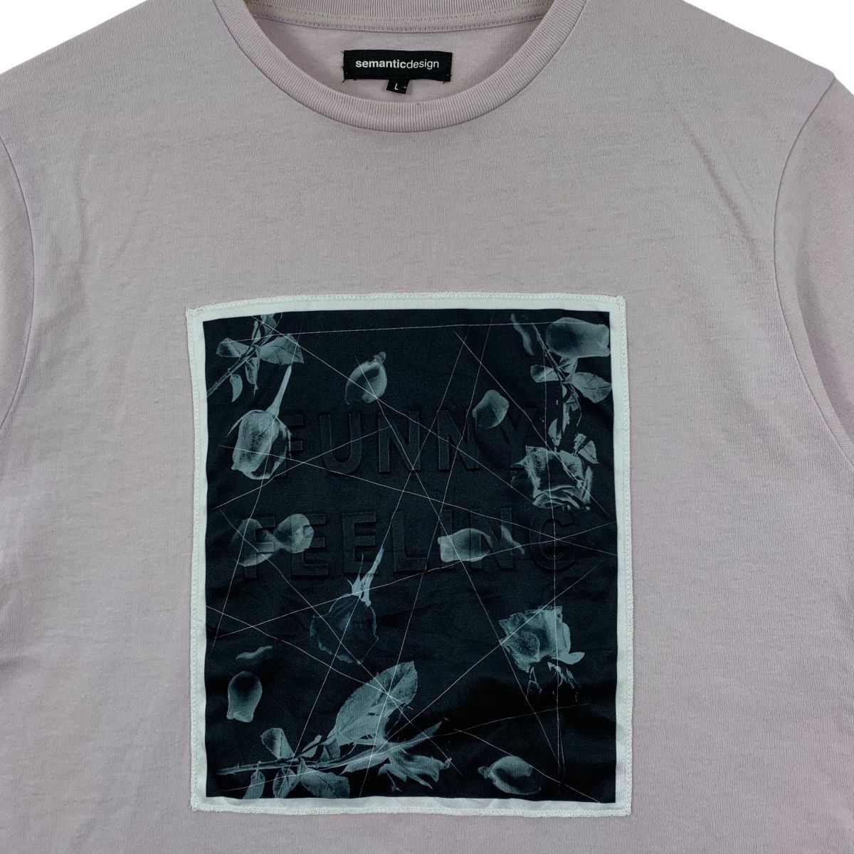 semanticdesign SEMANTIC DESIGN Funny Feeling Japanese Brand Tshirt Size US L / EU 52-54 / 3 - 3 Thumbnail